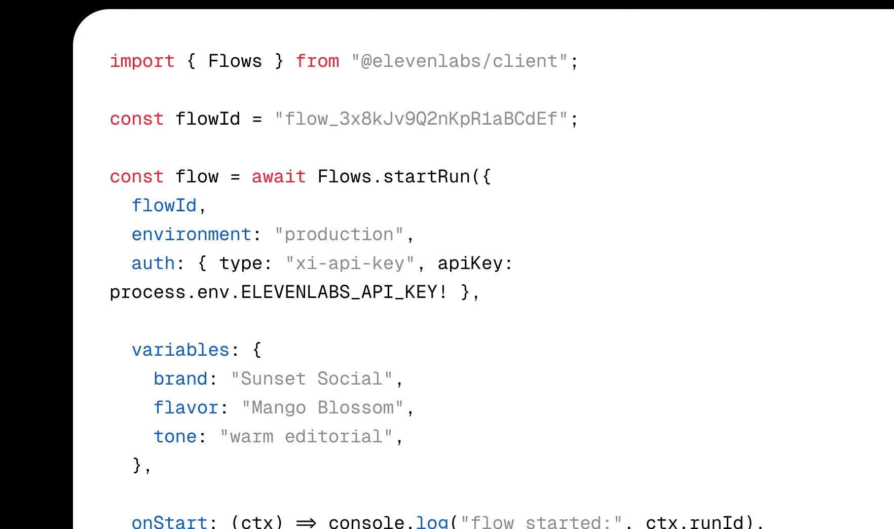 Flows API