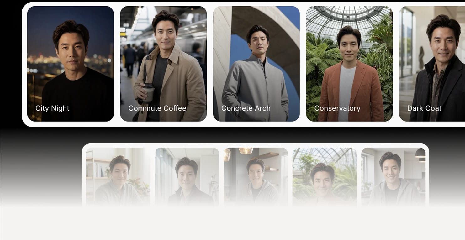 Avatar identities in the library
