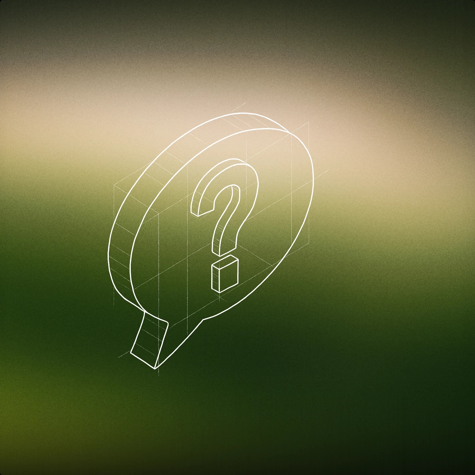 Cover of Speech bubble with a small question mark at its center for Question sound effects