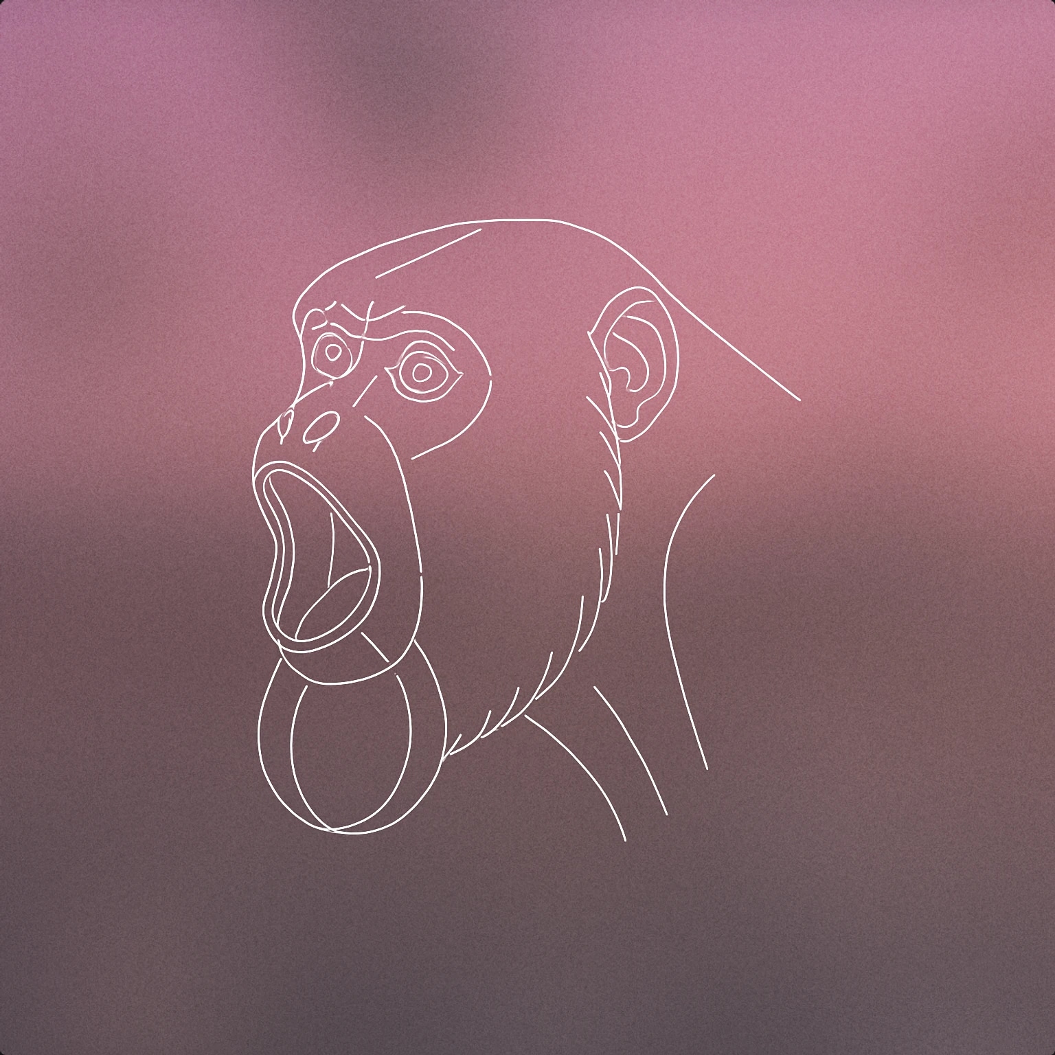 Cover of howler monkey head with open mouth and visible vocal sac for Howler Monkey sound effects