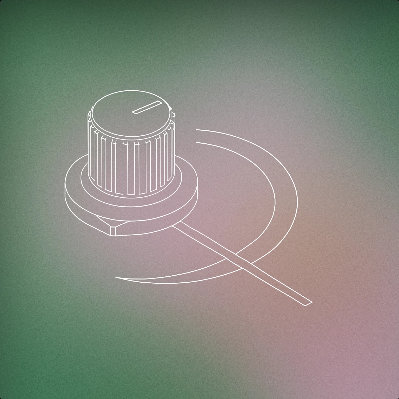 Cover of A stylized rotary fader knob with a dynamic arc path extending from its base for Sweep sound effects