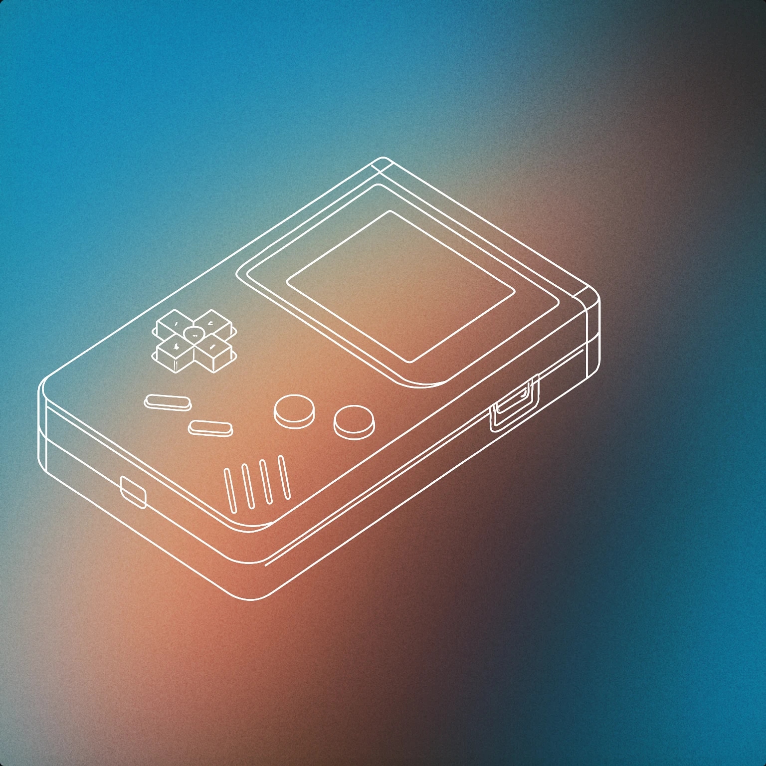 Cover of pixelated retro game console with a prominent D-pad and simple buttons for 8 bit sound effects