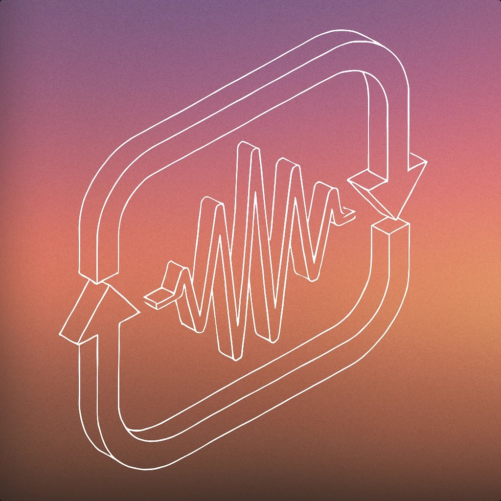 Cover of Stylized Soundwave Loop Icon for Logo sound effects