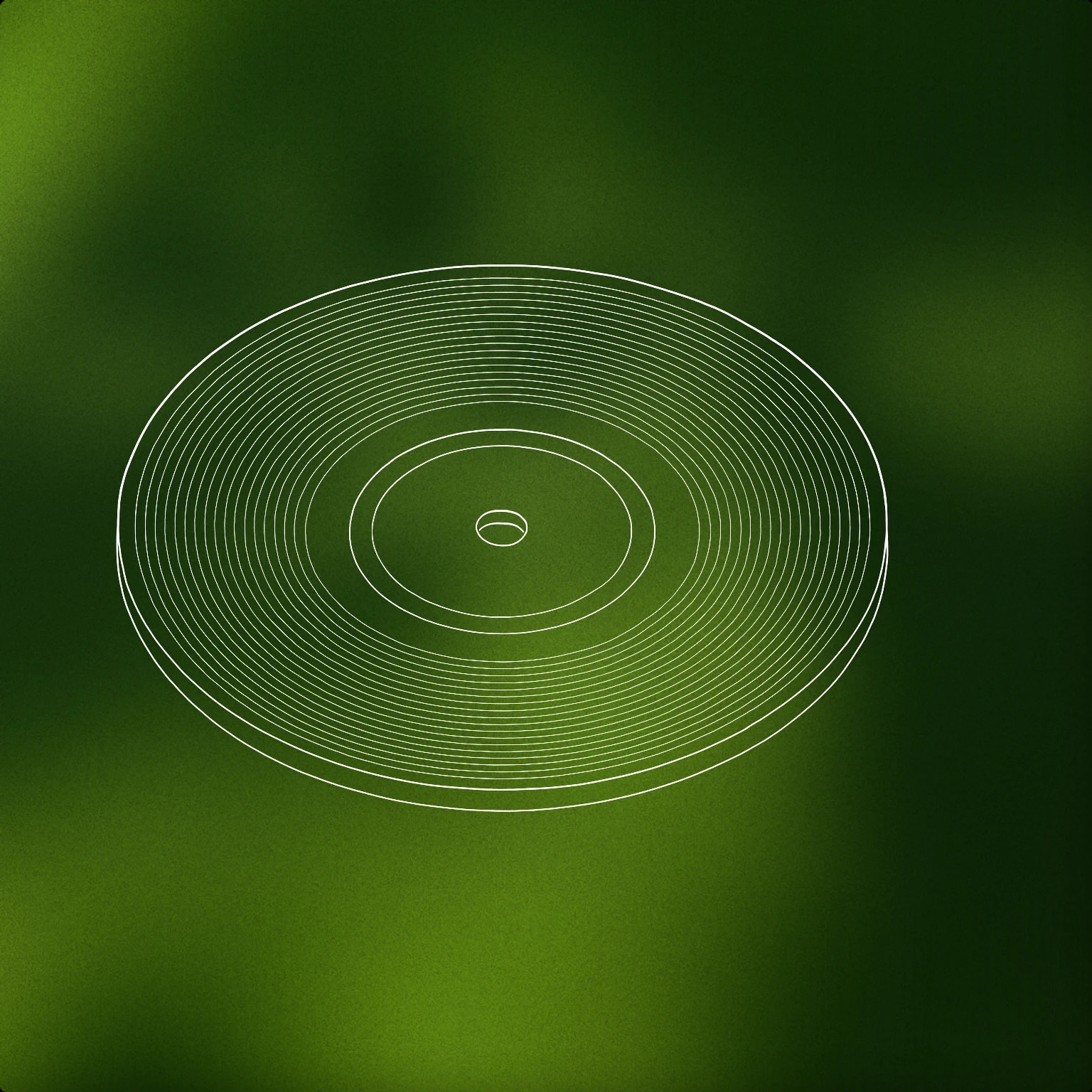 Cover of A vinyl record with a seamless, continuous groove and a gentle curvature across its surface for Smooth sound effects