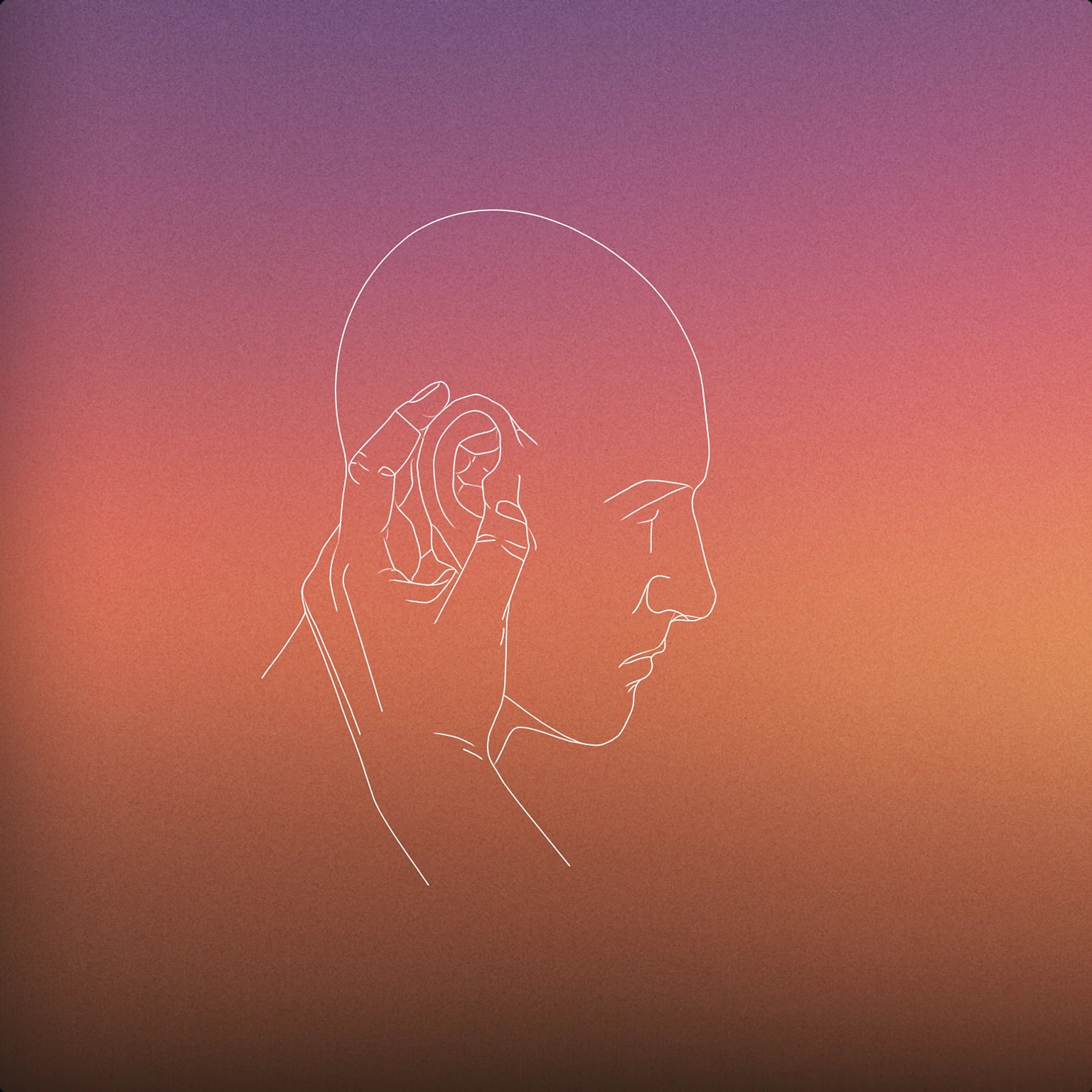 Cover of a single hand holding its ear tightly for Ouch sound effects