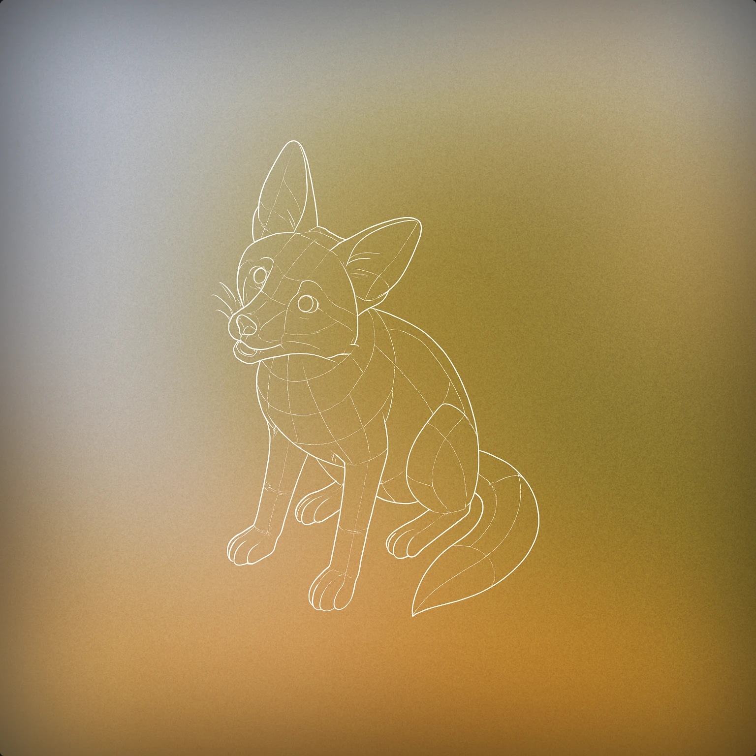 Cover of A fox with its head tilted, one ear perked up and mouth slightly open as if listening intently for Fox sound effects