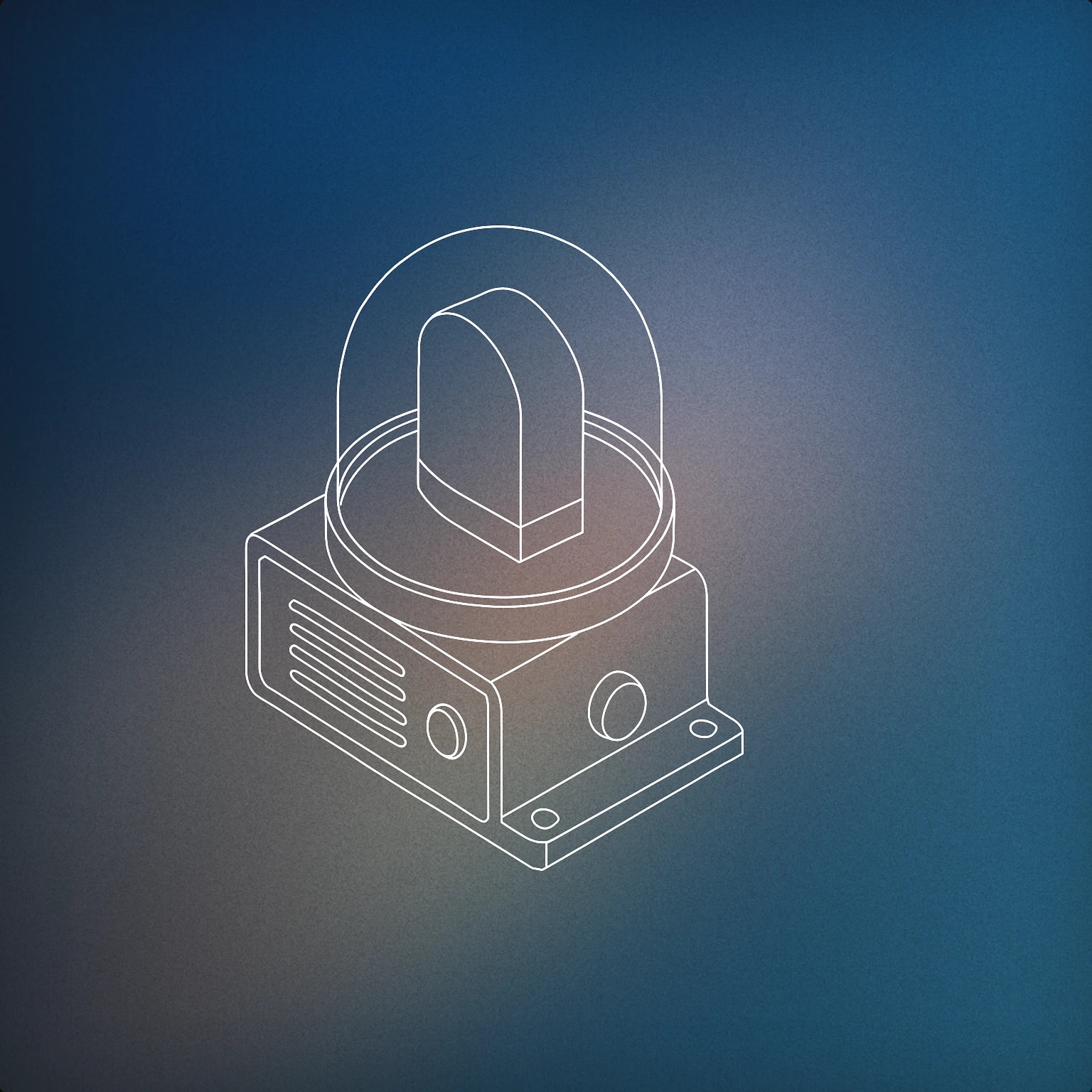 Cover of alarm siren for Loud voice library