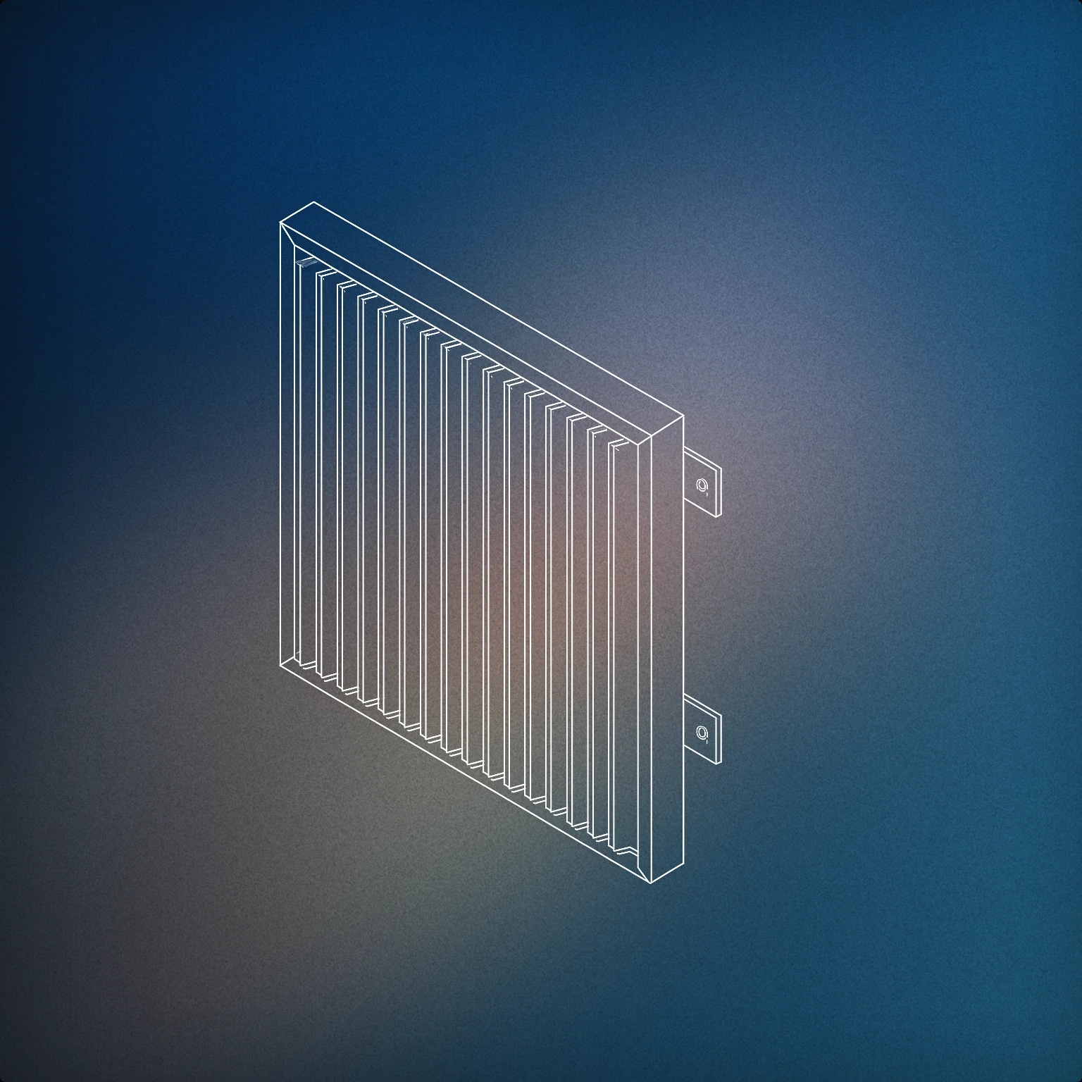 Cover of wall-mounted acoustic panel for Indoor sound effects