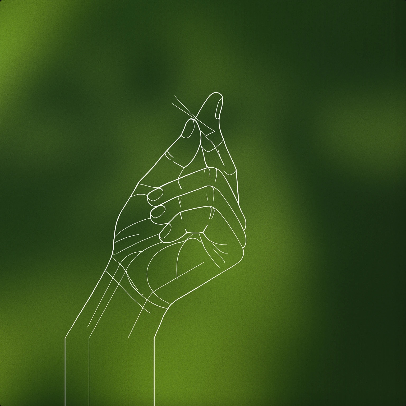 Cover of a stylized hand with thumb and middle finger pressed together, poised to snap for Finger Snap sound effects