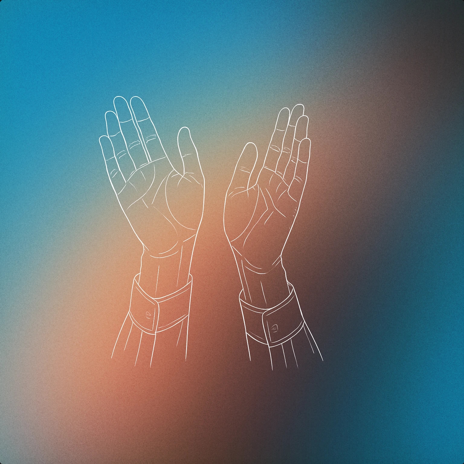 Cover of a pair of hands raised upward in a gesture of praise for Hallelujah sound effects