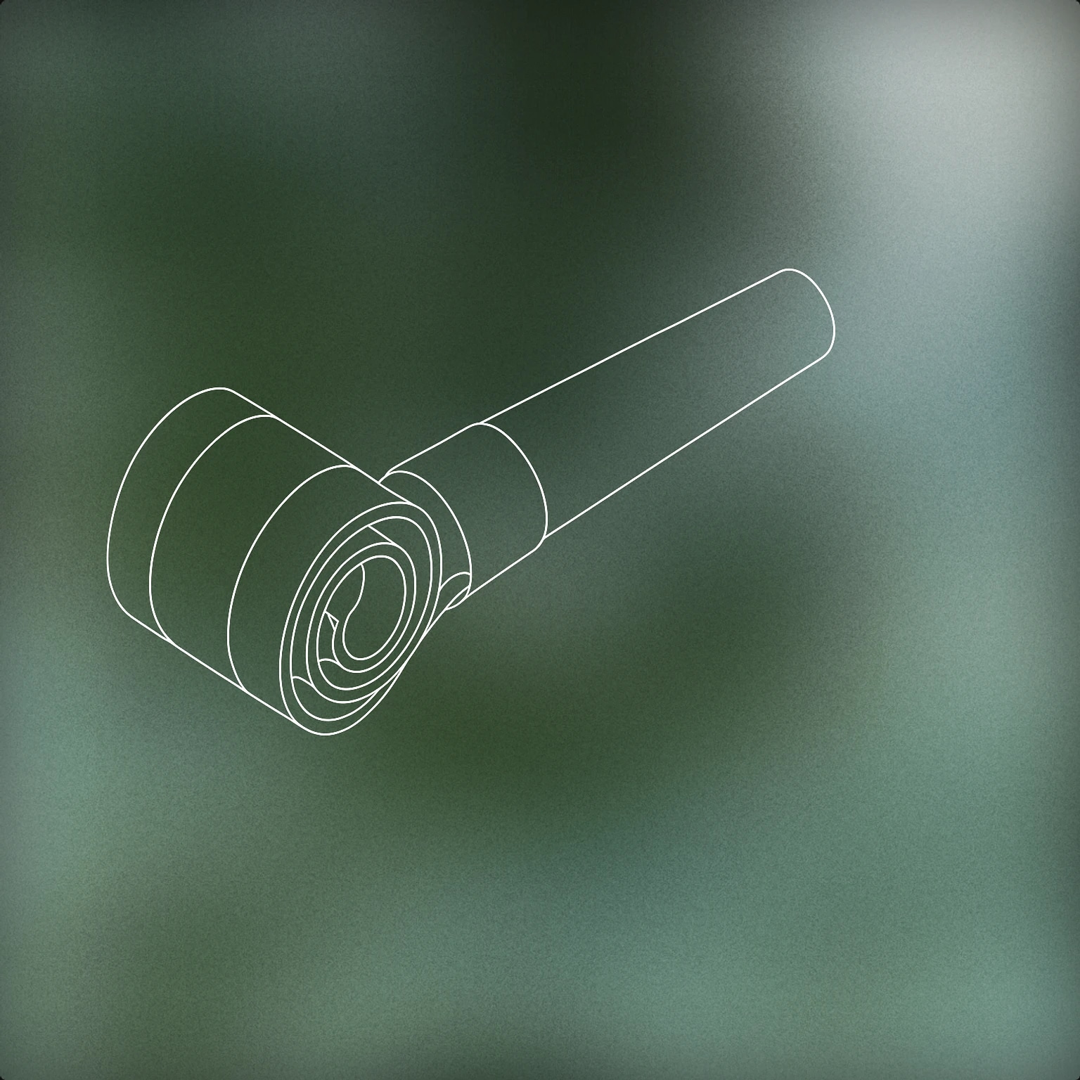 Cover of coiled party whistle with an unfurled tip for Party Whistle sound effects