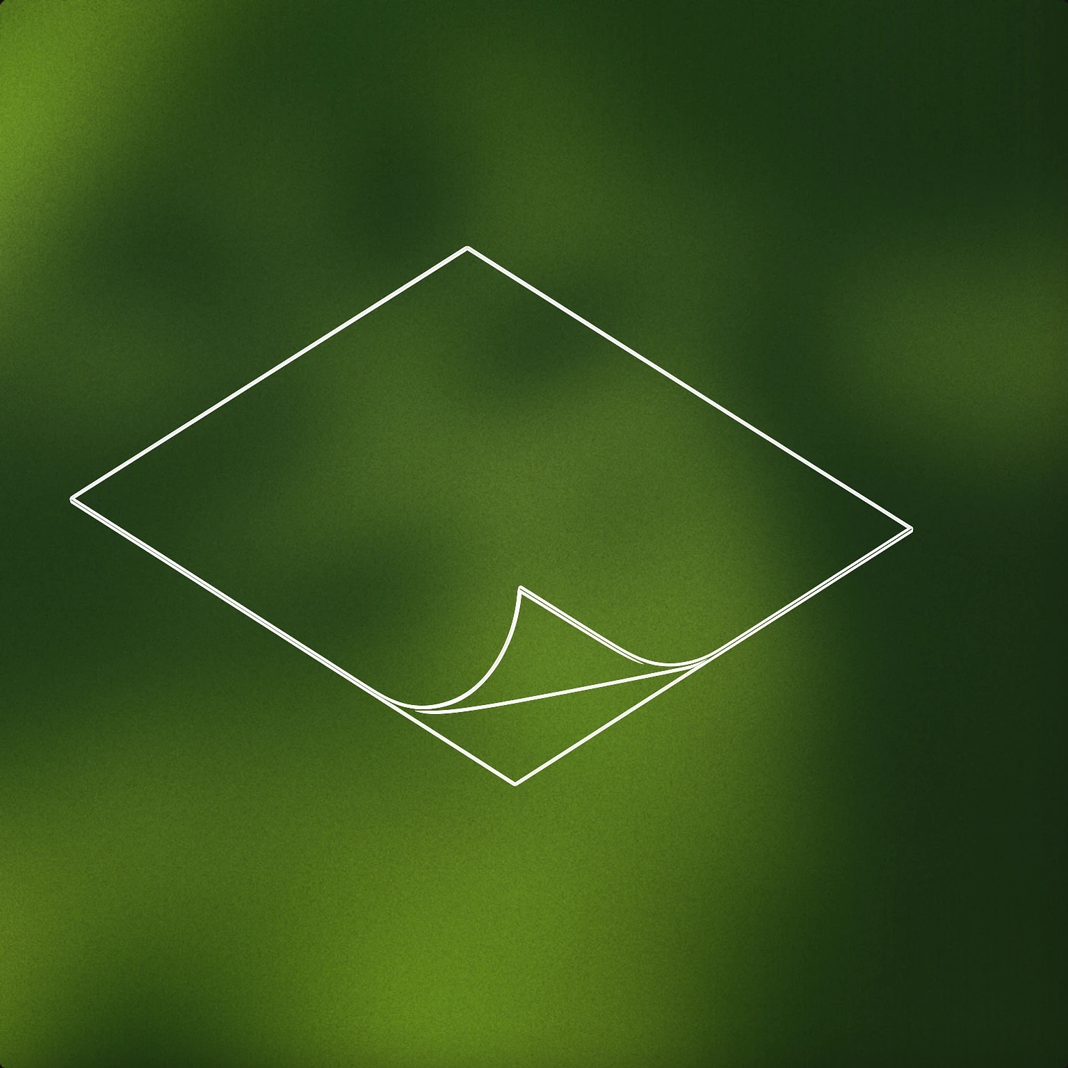 Cover of A single sheet of paper gently curling at one edge for Rustling sound effects