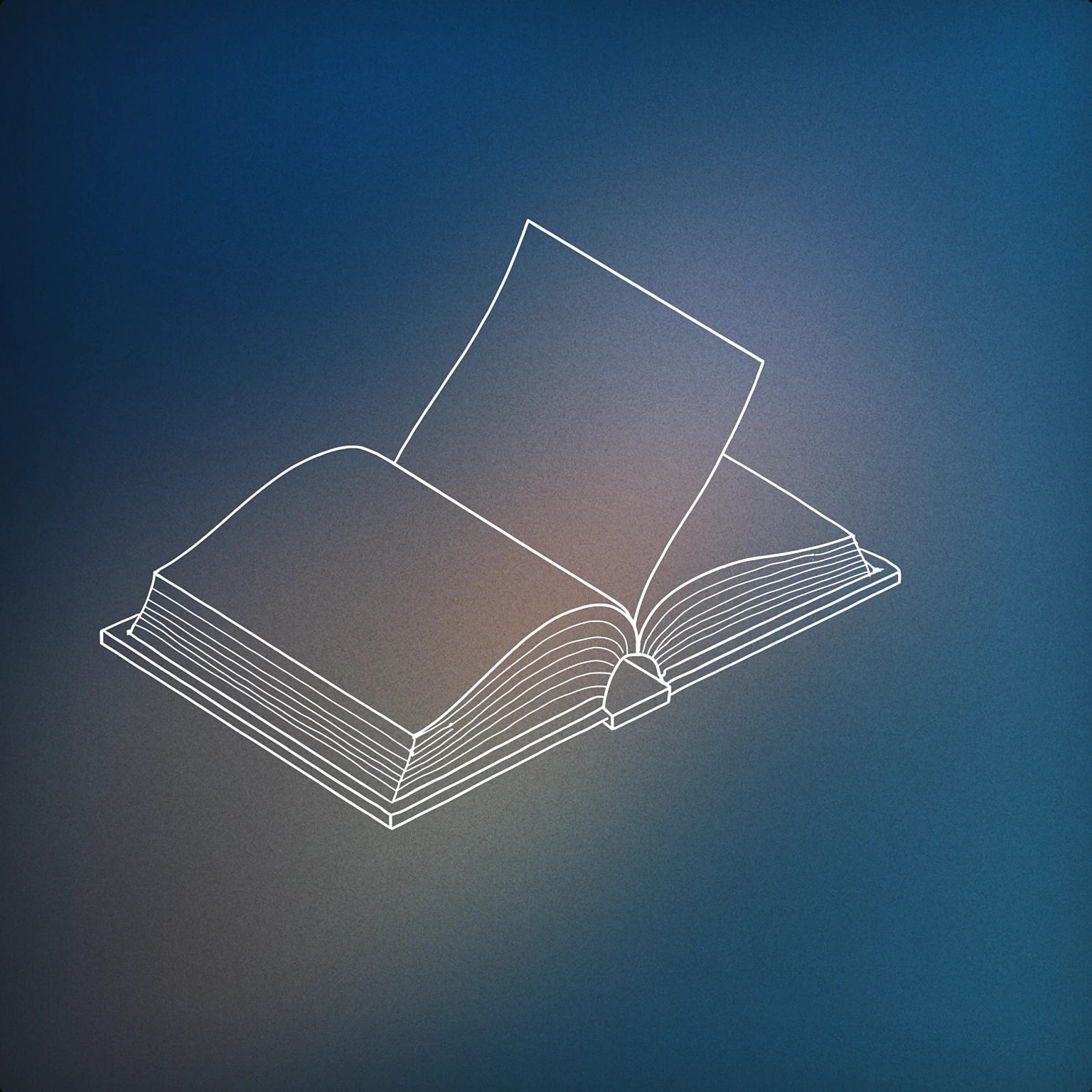 Cover of an open book with one page mid-way through being turned for Page Turn sound effects