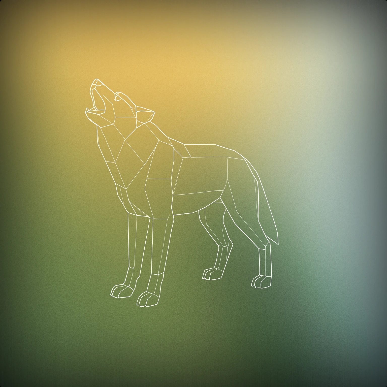 Cover of howling wolf with an open mouth for Wild sound effects