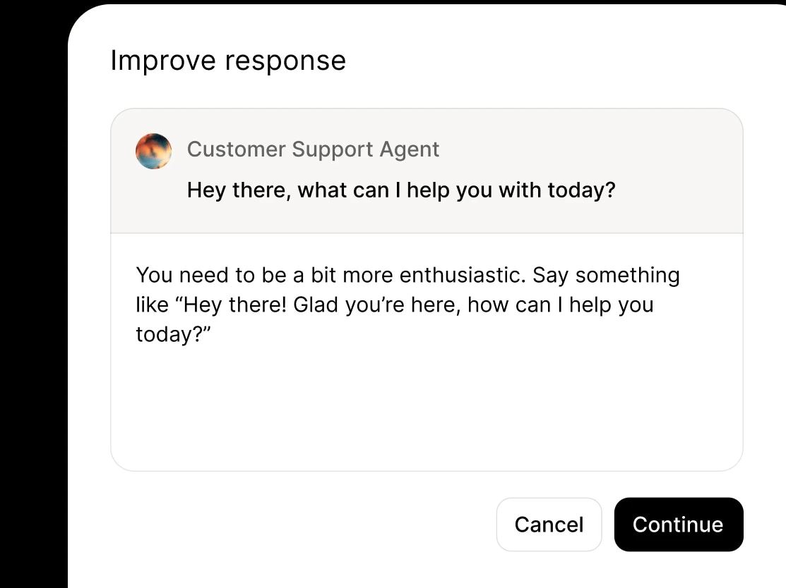 Improve response
