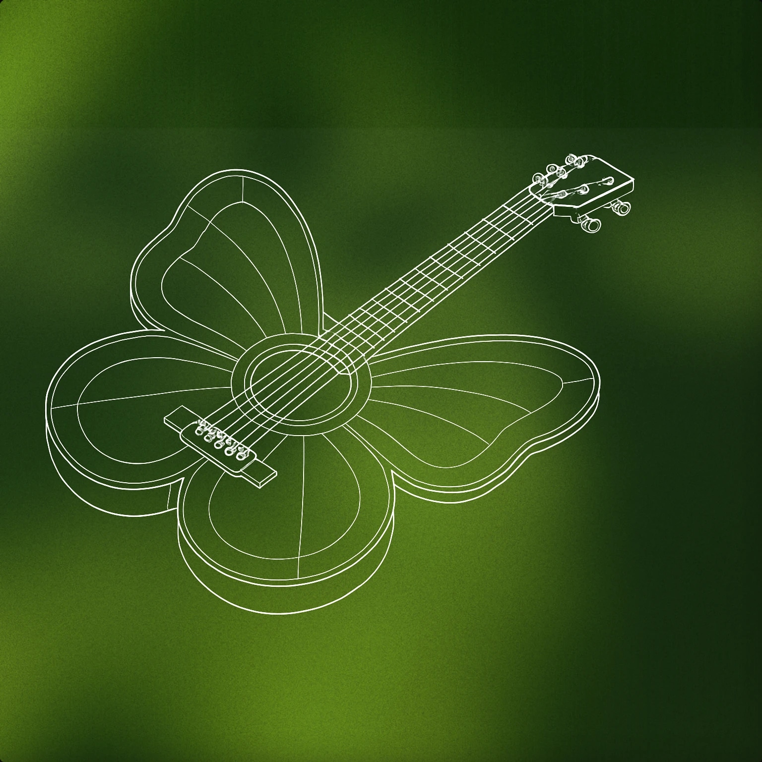 Cover of A butterfly-shaped acoustic resonator for Butterfly sound effects