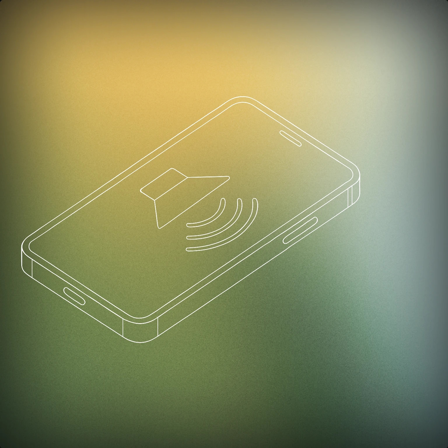 Cover of A modern smartphone with a single, prominent sound notification icon displayed on its screen for Cellphone sound effects