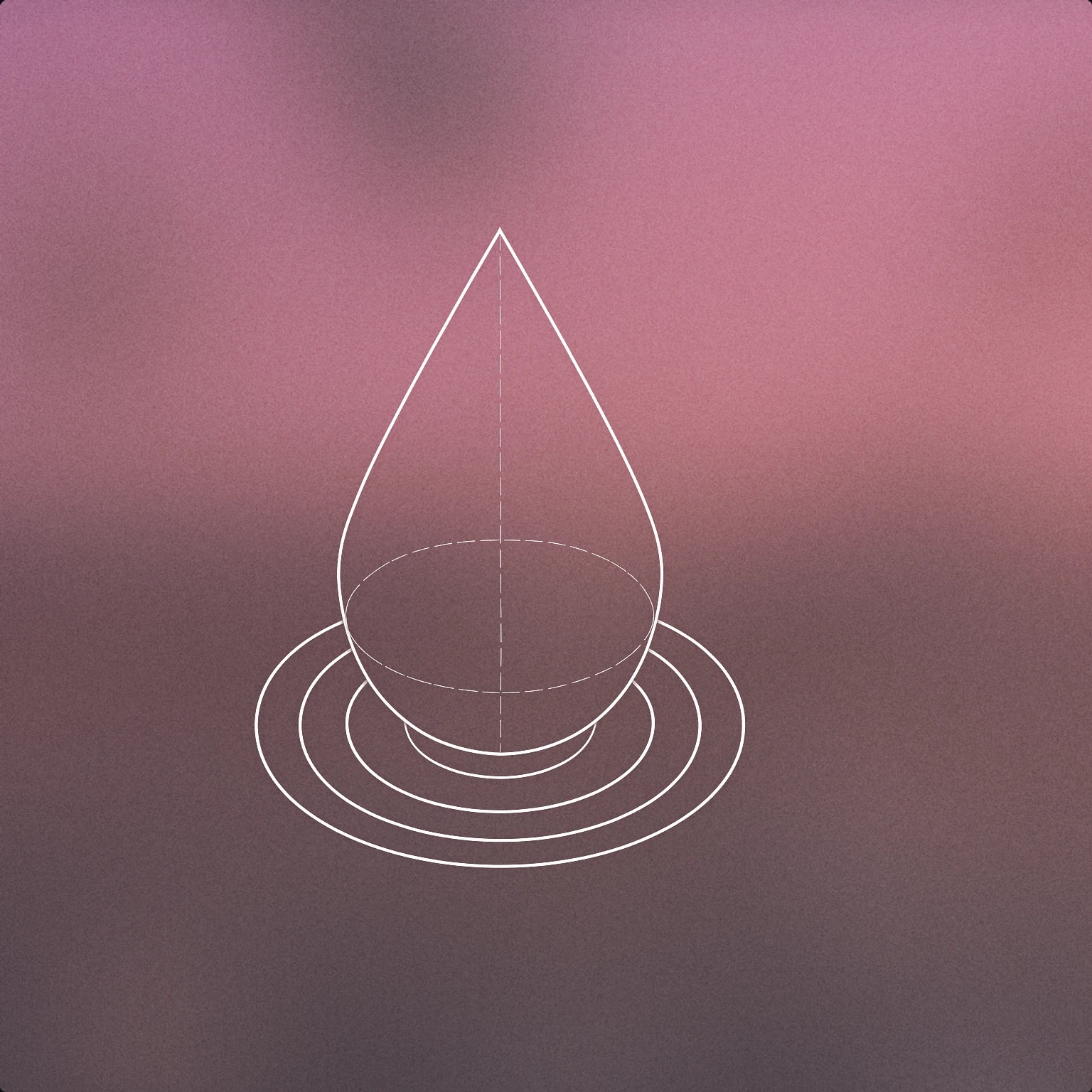 Cover of a single large teardrop with subtle ripple lines emanating from its base for Sobbing sound effects