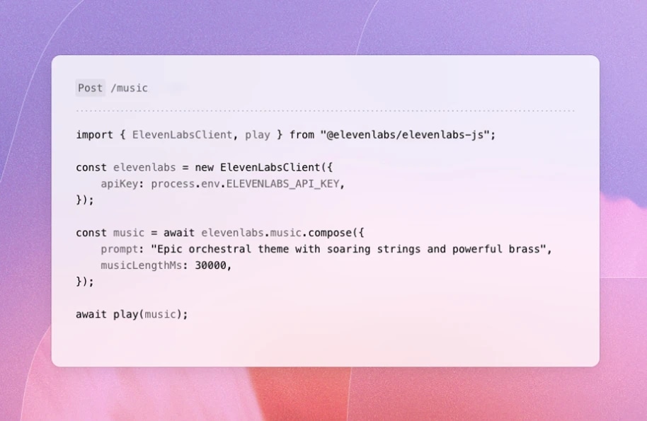 Eleven Music API