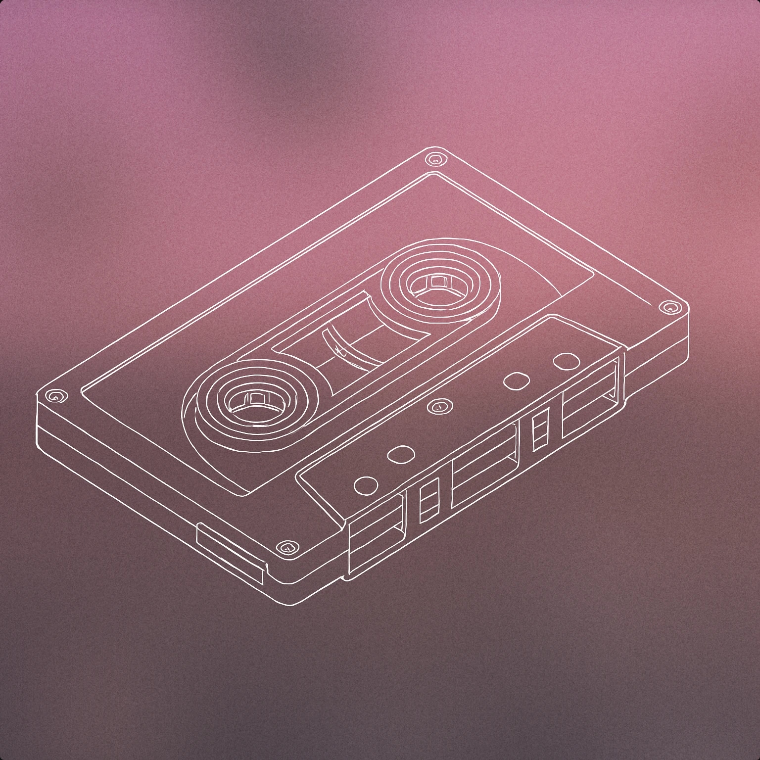 Cover of cassette tape with the tape reels visibly rotating in the opposite direction for Reverse sound effects