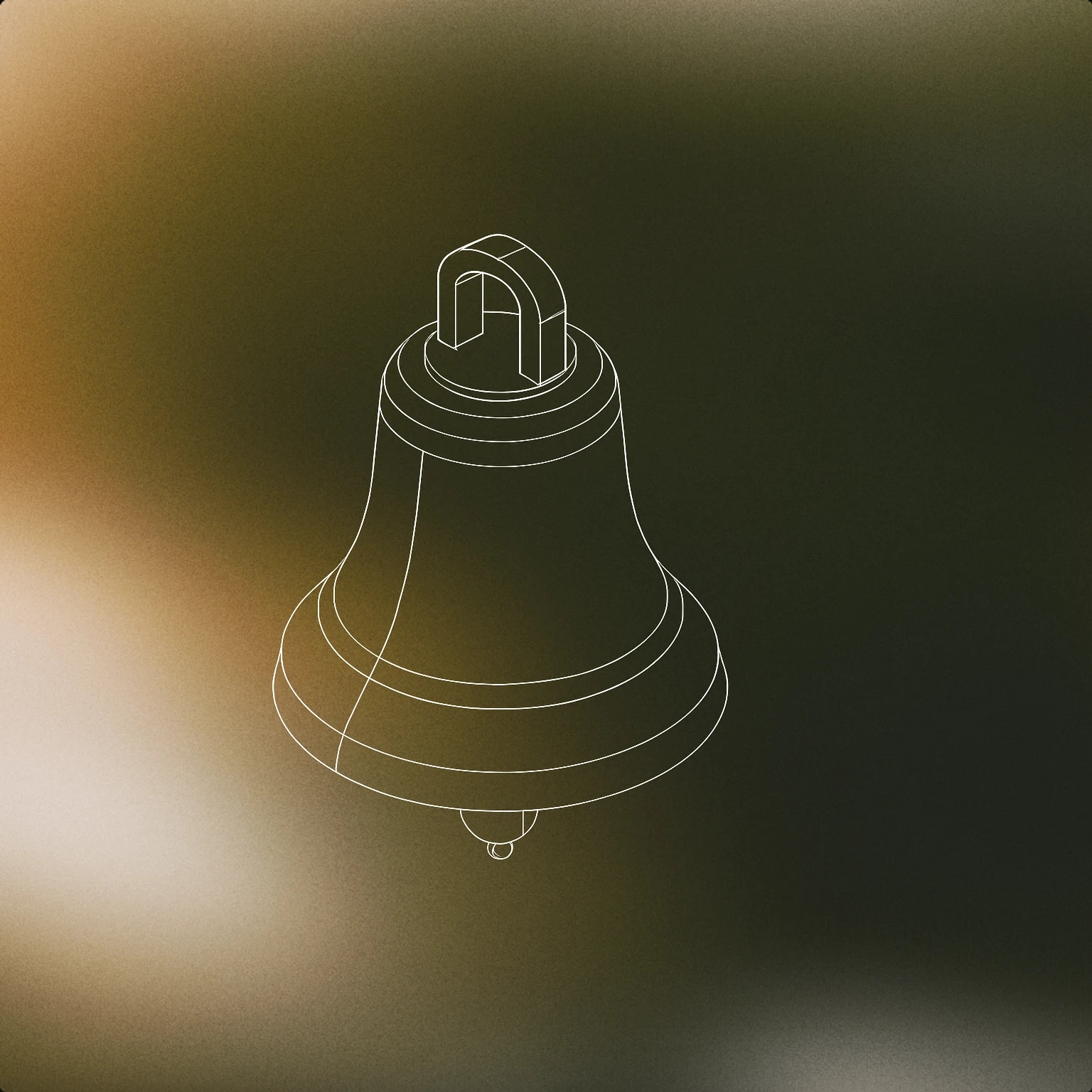 Cover of a single metallic bell with a visible clapper inside for Cling sound effects