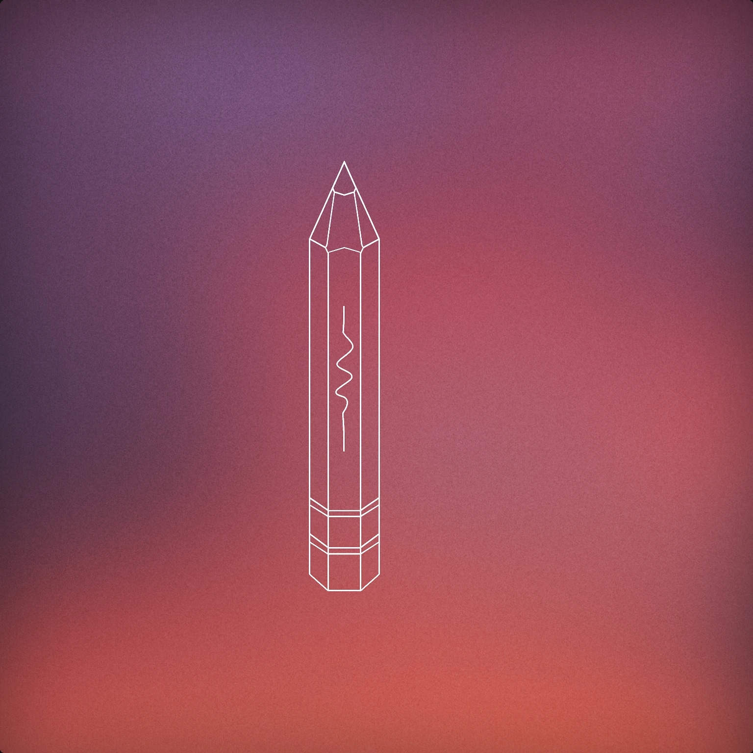 Cover of A pencil standing upright with a thin waveform subtly engraved along its shaft for Pencil sound effects