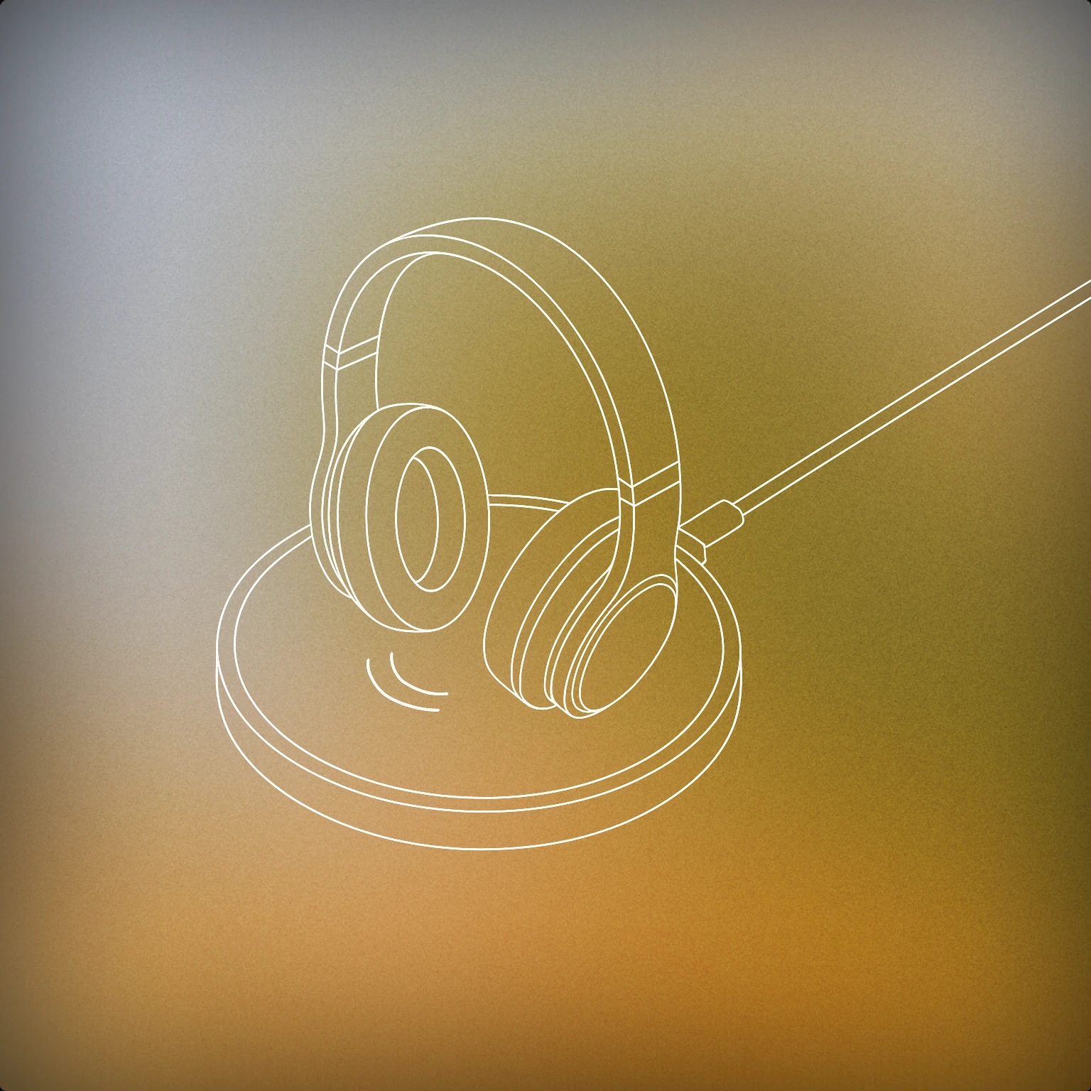 Cover of Wireless charging pad with an overlaid audio headset for Charging sound effects