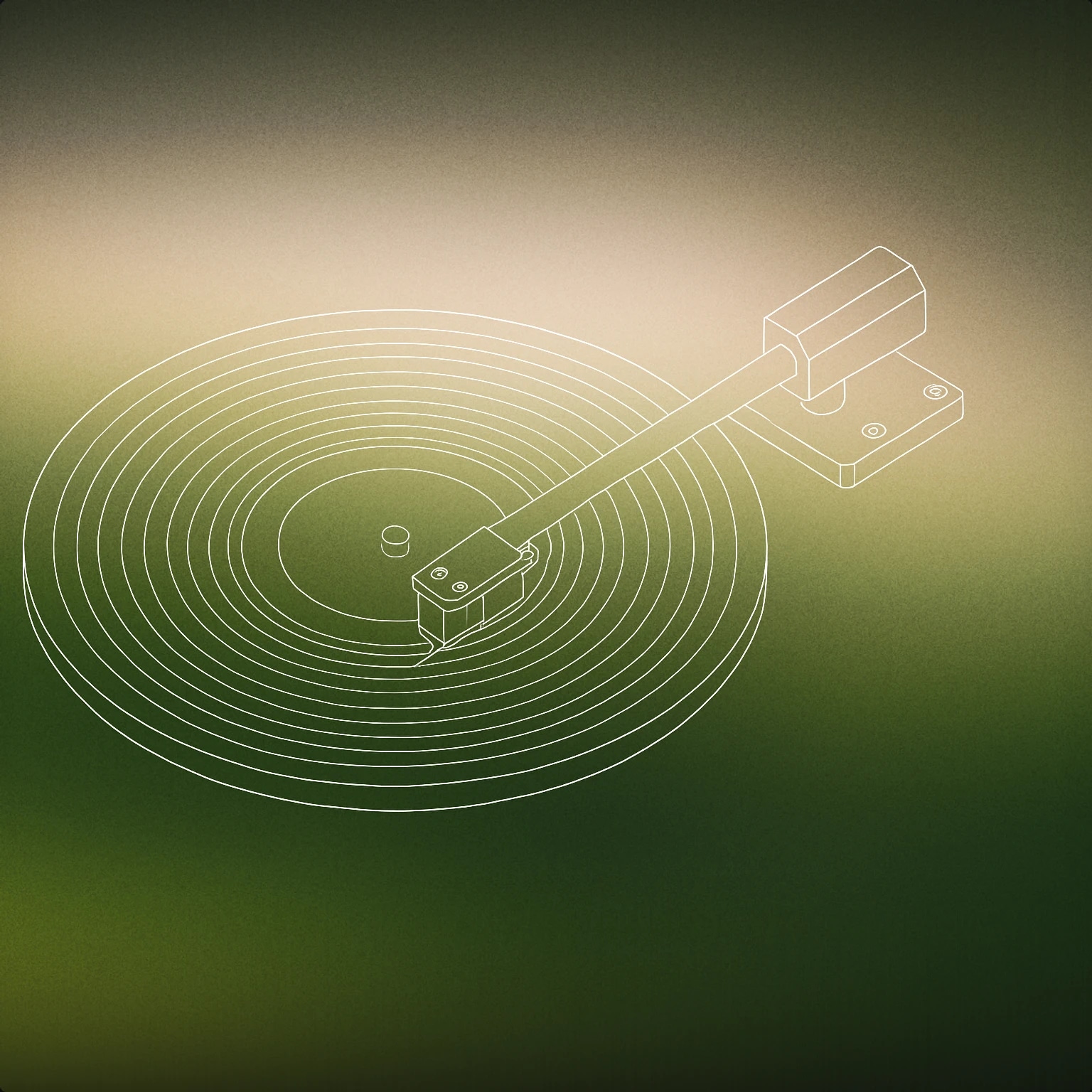 Cover of A vinyl record with a visible groove being traced by the stylus arm as if slowly pulled across for Drag sound effects