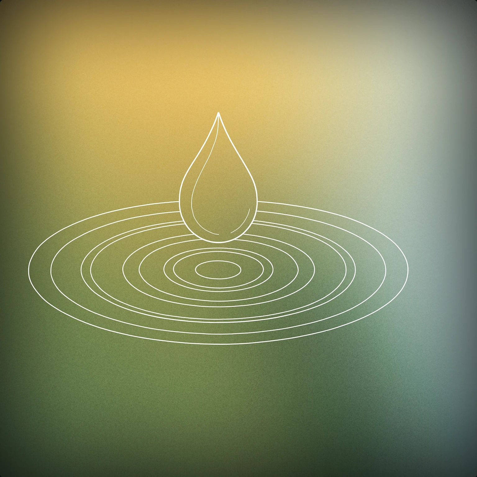 Cover of a single water droplet creating ripples on a calm surface for Splish Splash sound effects