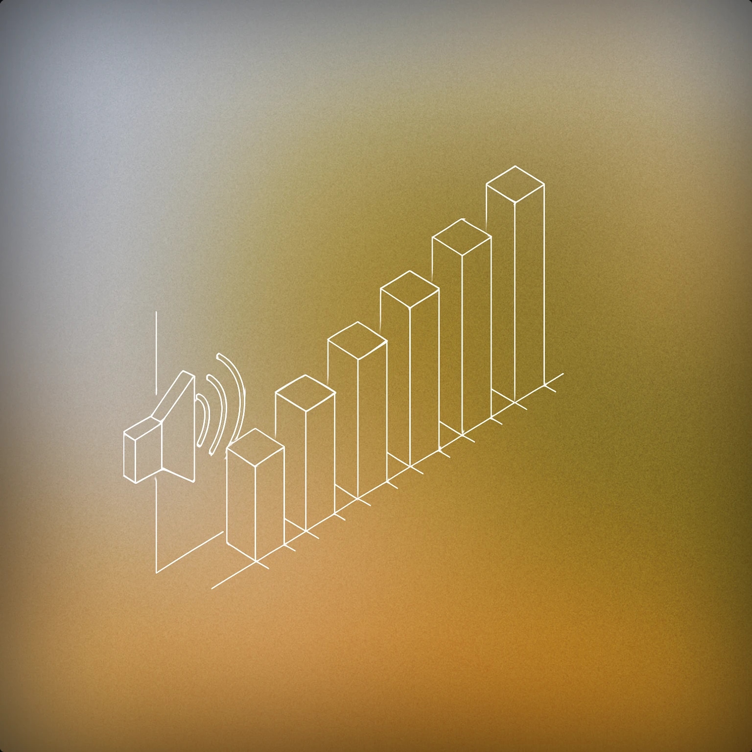 Cover of Ascending audio volume bar with tick marks indicating progression for Level Up sound effects