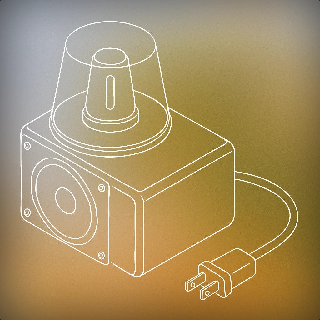 Cover of ambulance siren unit for Emergency Vehicle sound effects