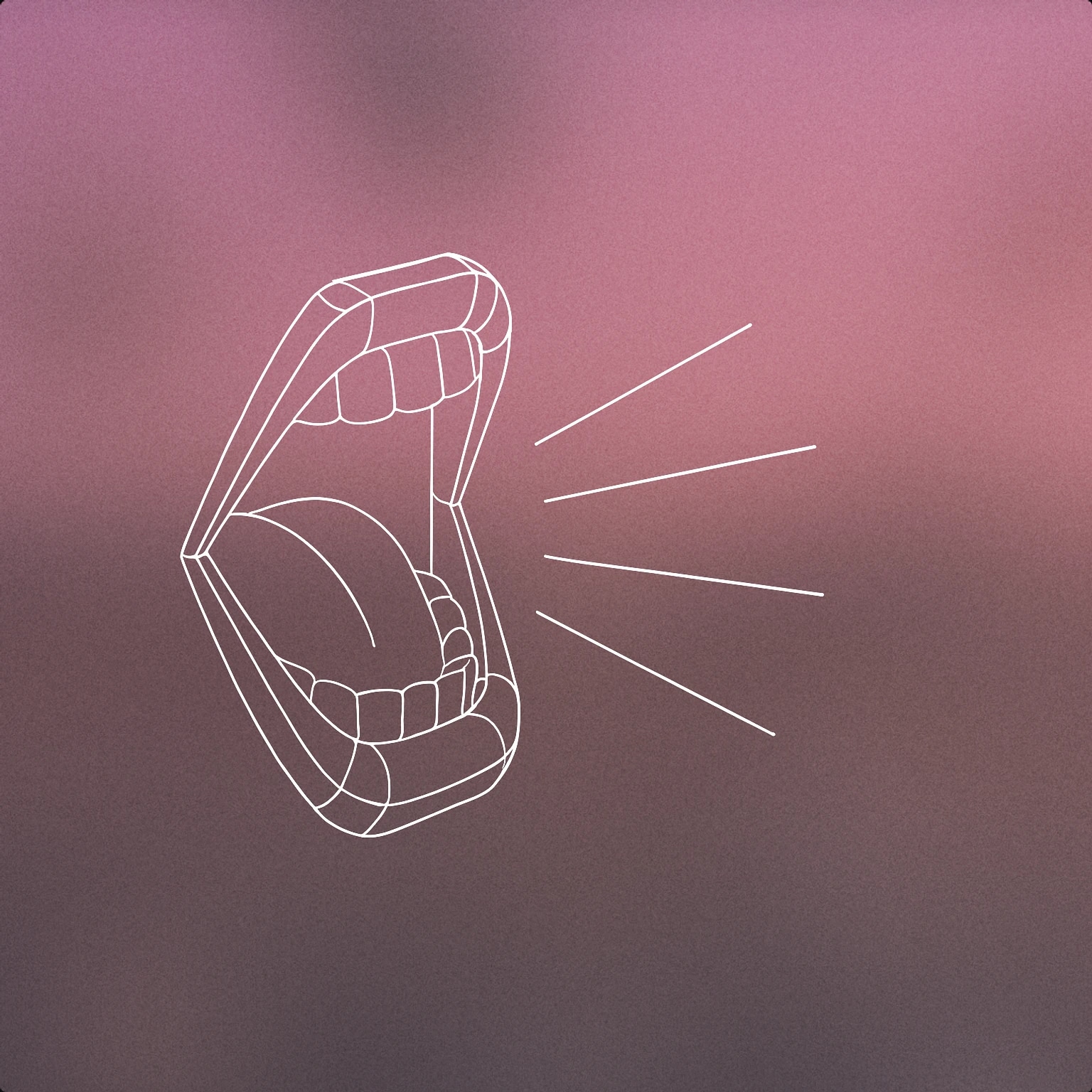 Cover of A stylized open mouth with sound lines emanating outward for Chanting sound effects