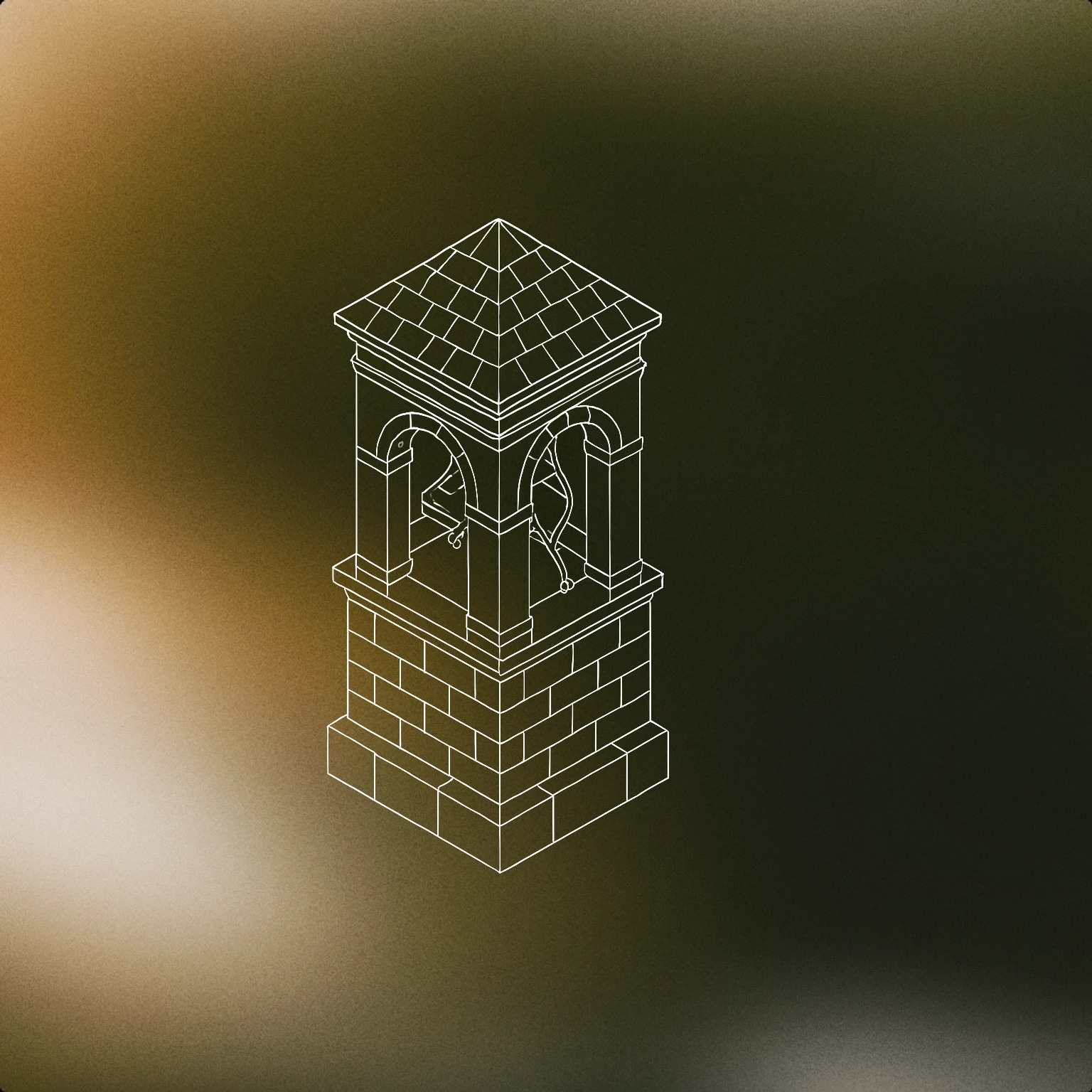 Cover of A traditional bell tower with a visible swinging bell for Countryside sound effects