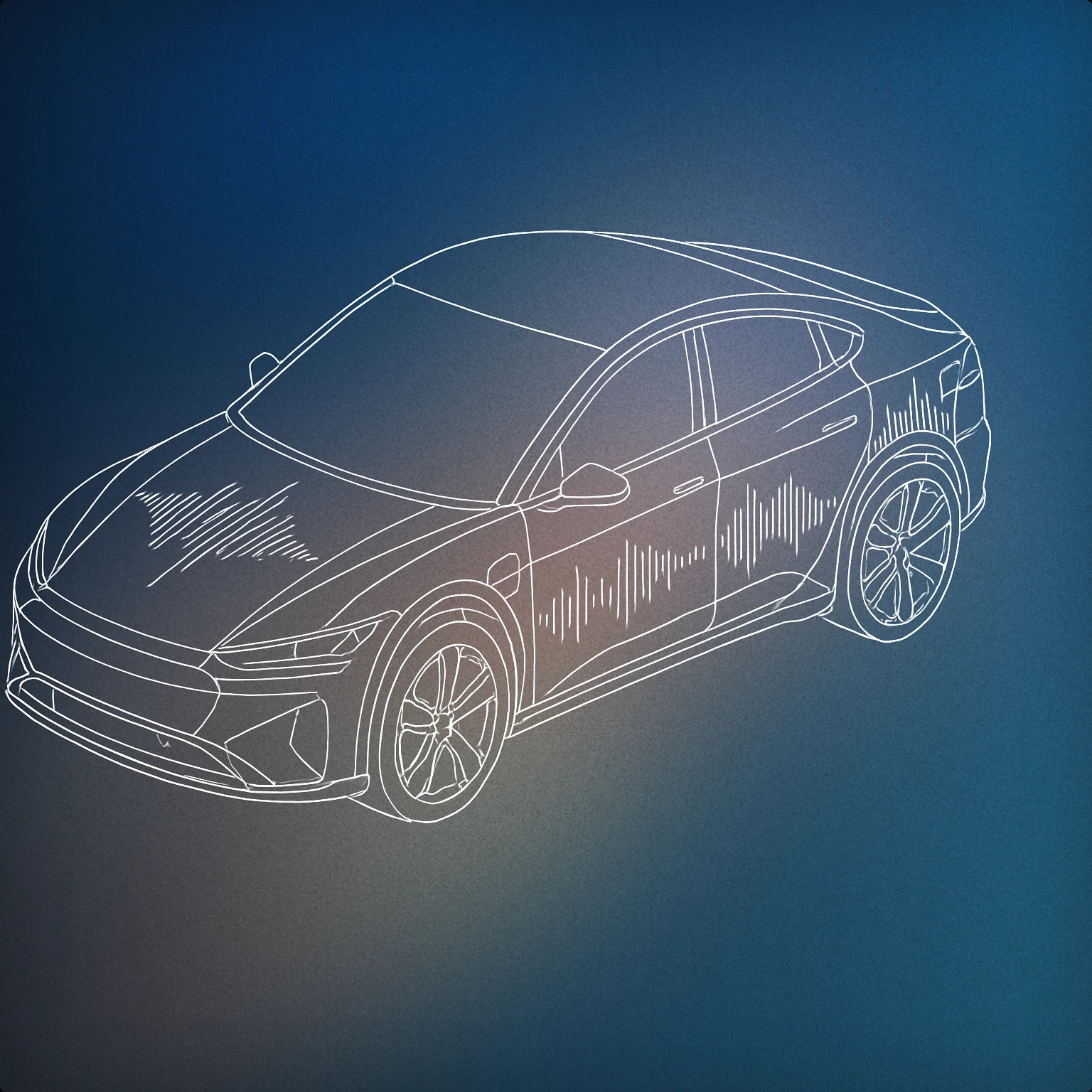 Cover of Futuristic electric car with stylized soundwave patterns integrated into its body panels for Vehicle sound effects