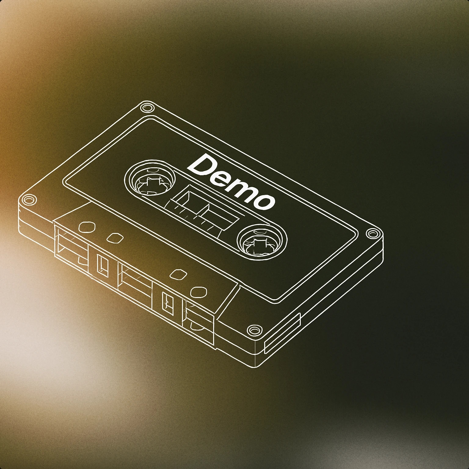 Cover of cassette tape labeled 'Demo' for Demo sound effects