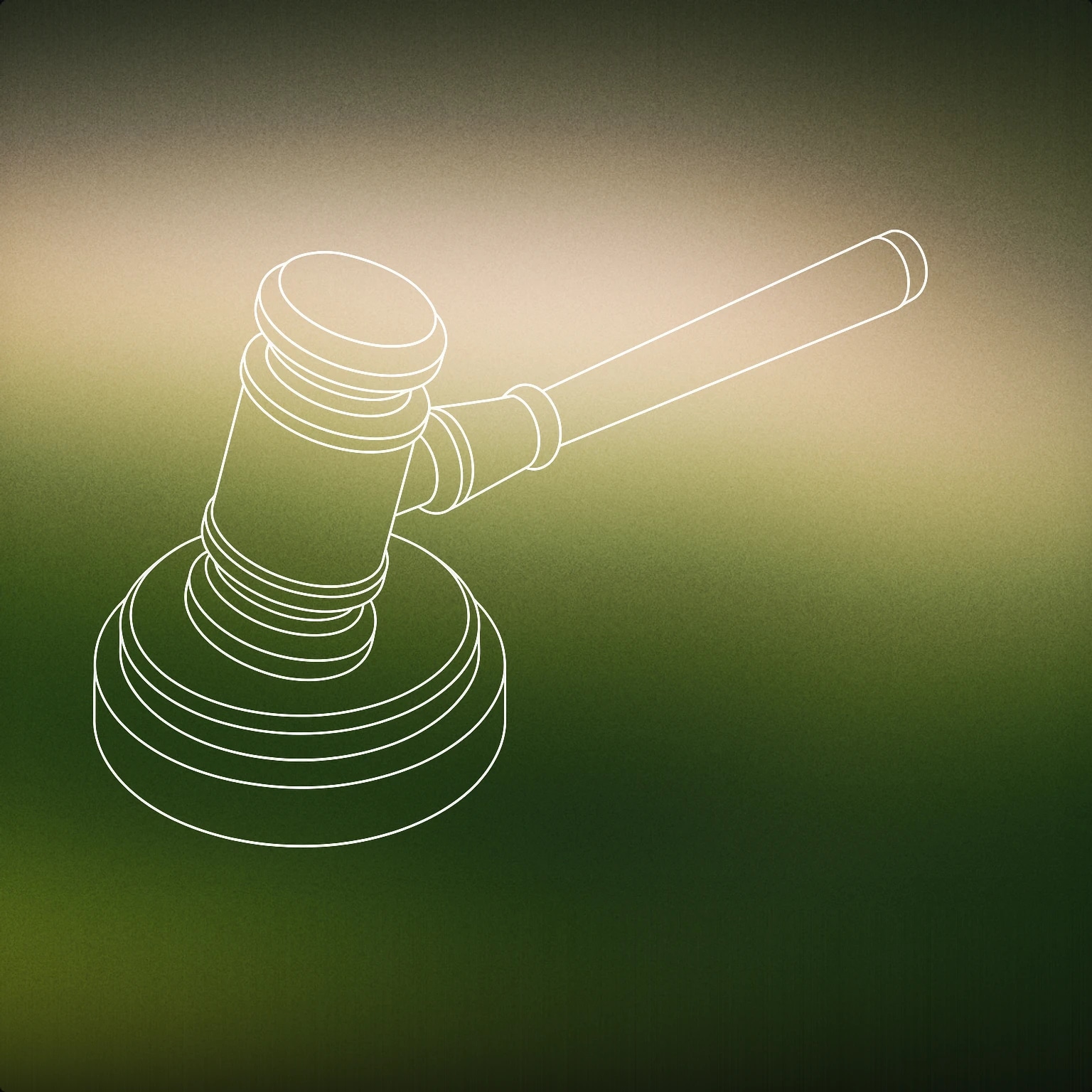 Cover of A judge's gavel resting on a sound block for Gavel sound effects