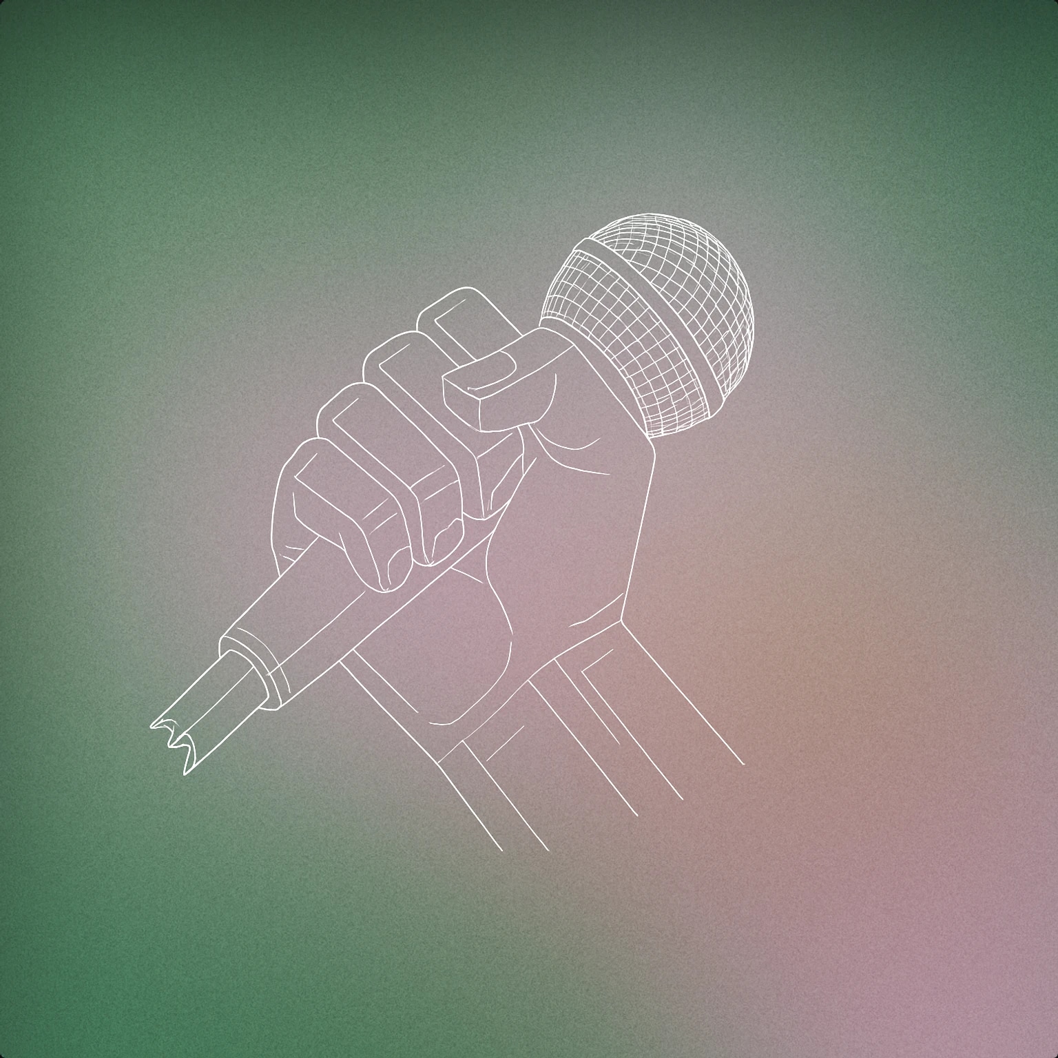 Cover of A clenched fist tightly gripping a broken microphone for Angry sound effects