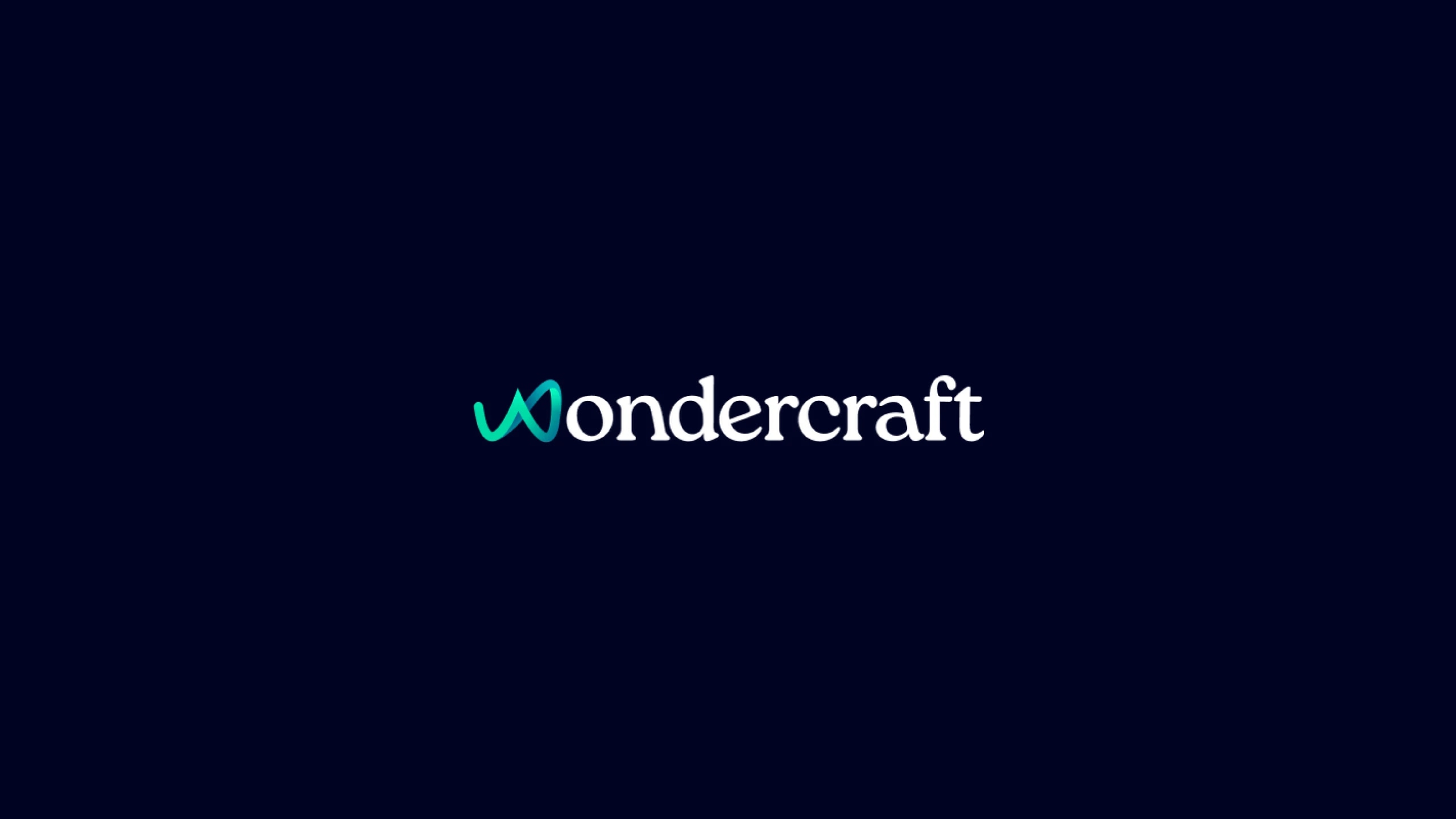 Wondercraft logo on a dark background.