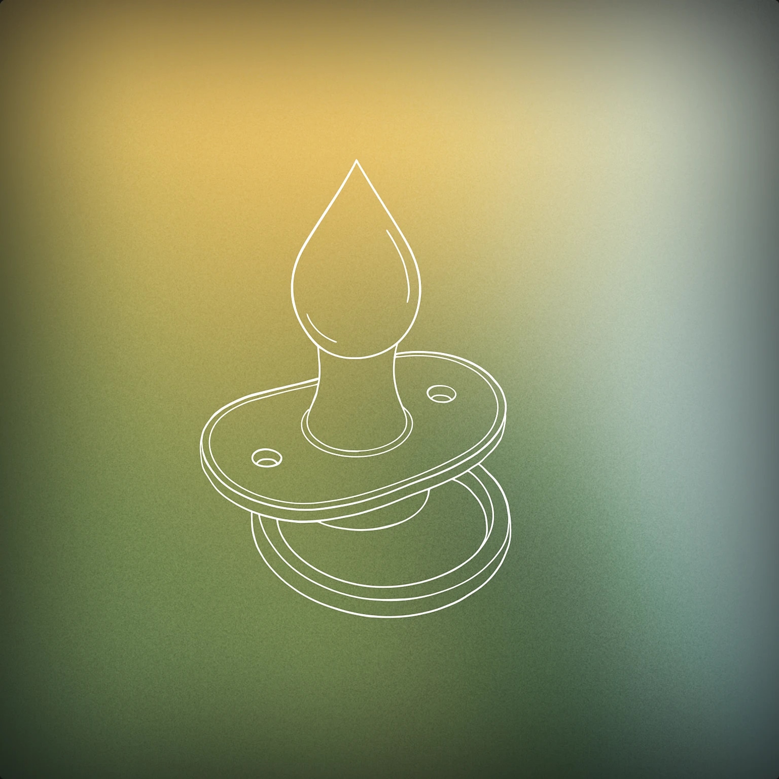 Cover of A pacifier with a single teardrop on top for Kid Crying sound effects