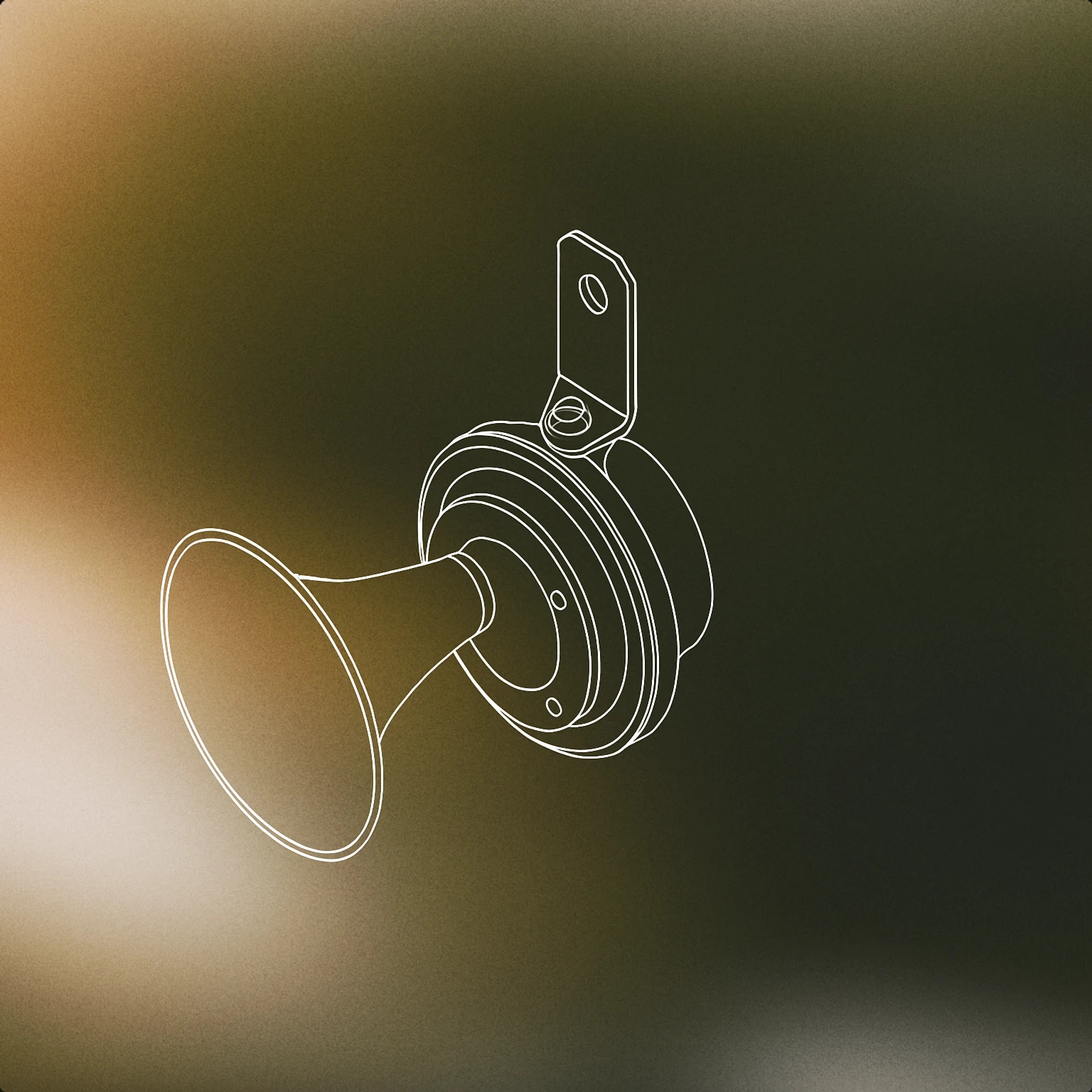 Cover of a single car horn for Traffic sound effects