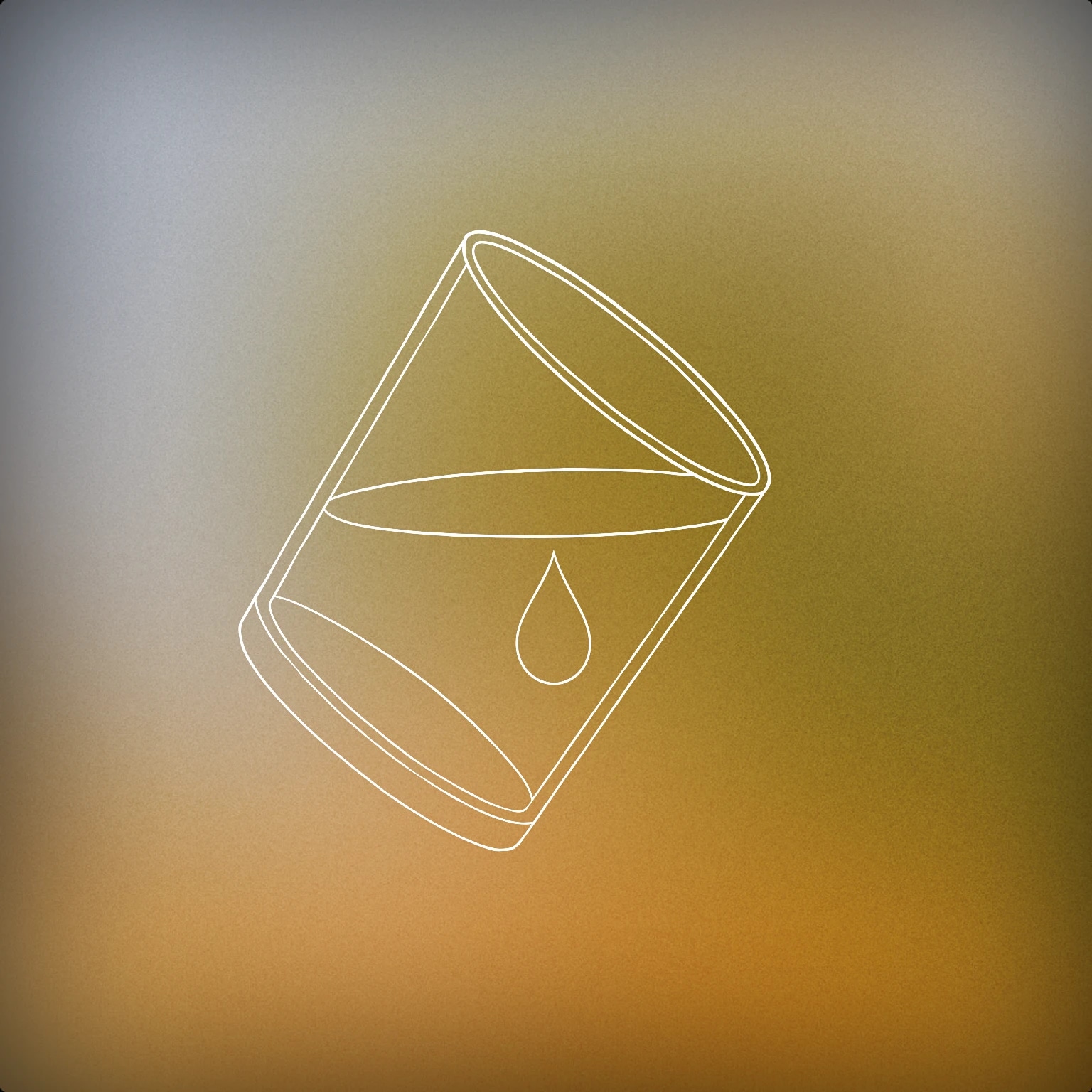Cover of A simple glass tilted with a water droplet halfway down the inside for Gulping sound effects