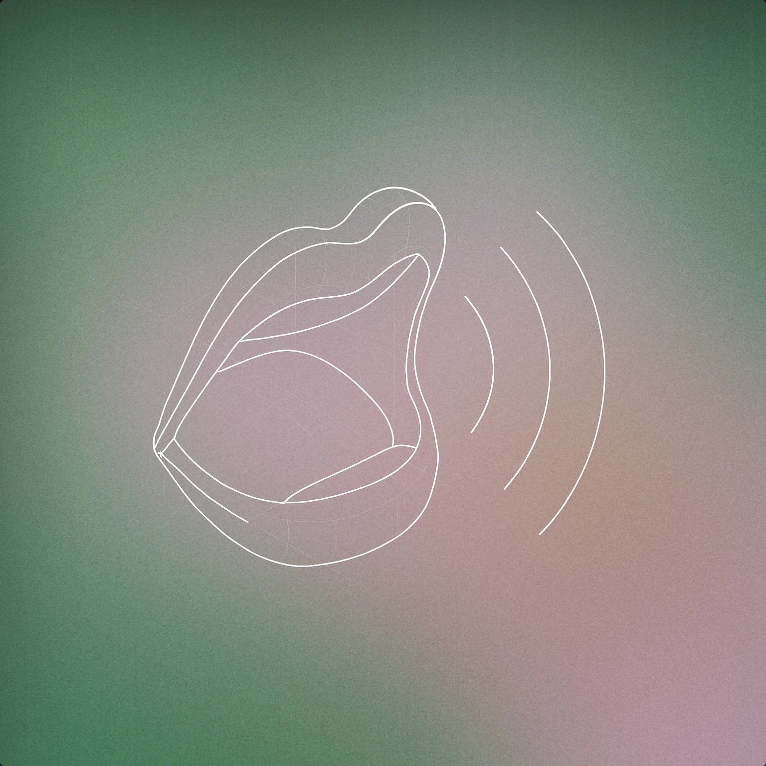 Cover of a stylized open mouth with a downward-curved expression and sound lines emanating outward for Crowd Booing sound effects