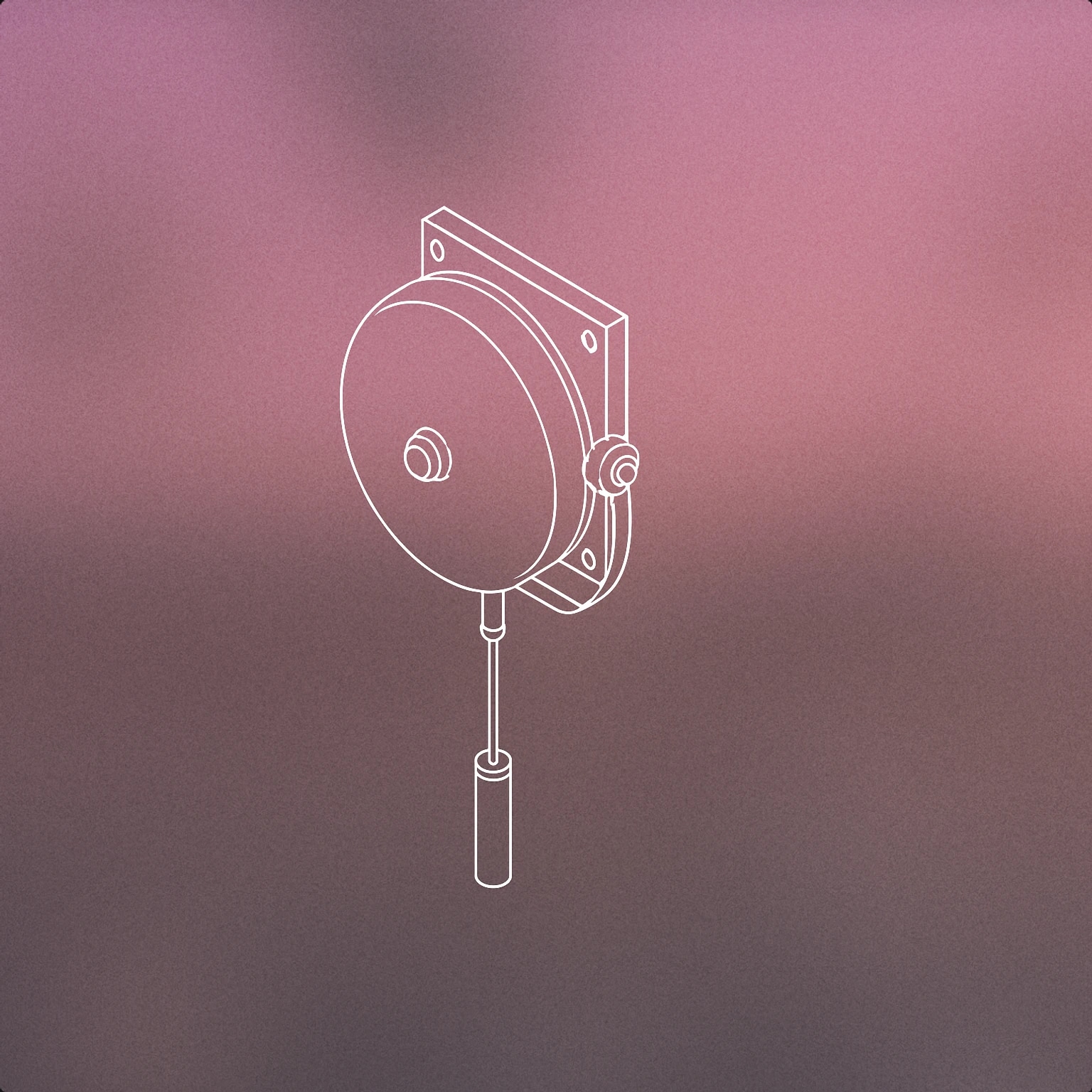 Cover of classic school bell mounted on a wall with a pull cord for Classroom Bell sound effects