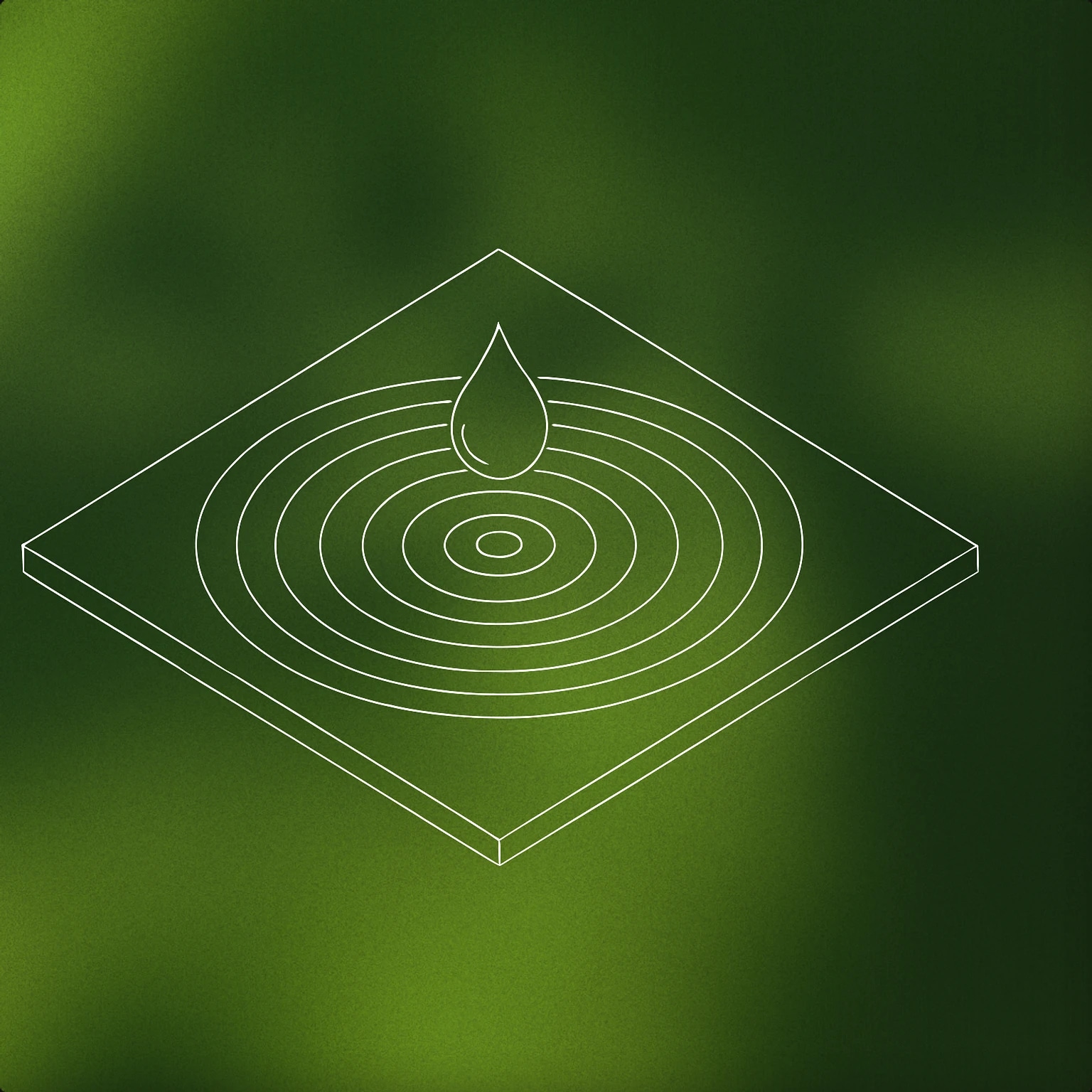 Cover of A single waterdrop creating concentric ripples on a flat surface for Waterdrop sound effects