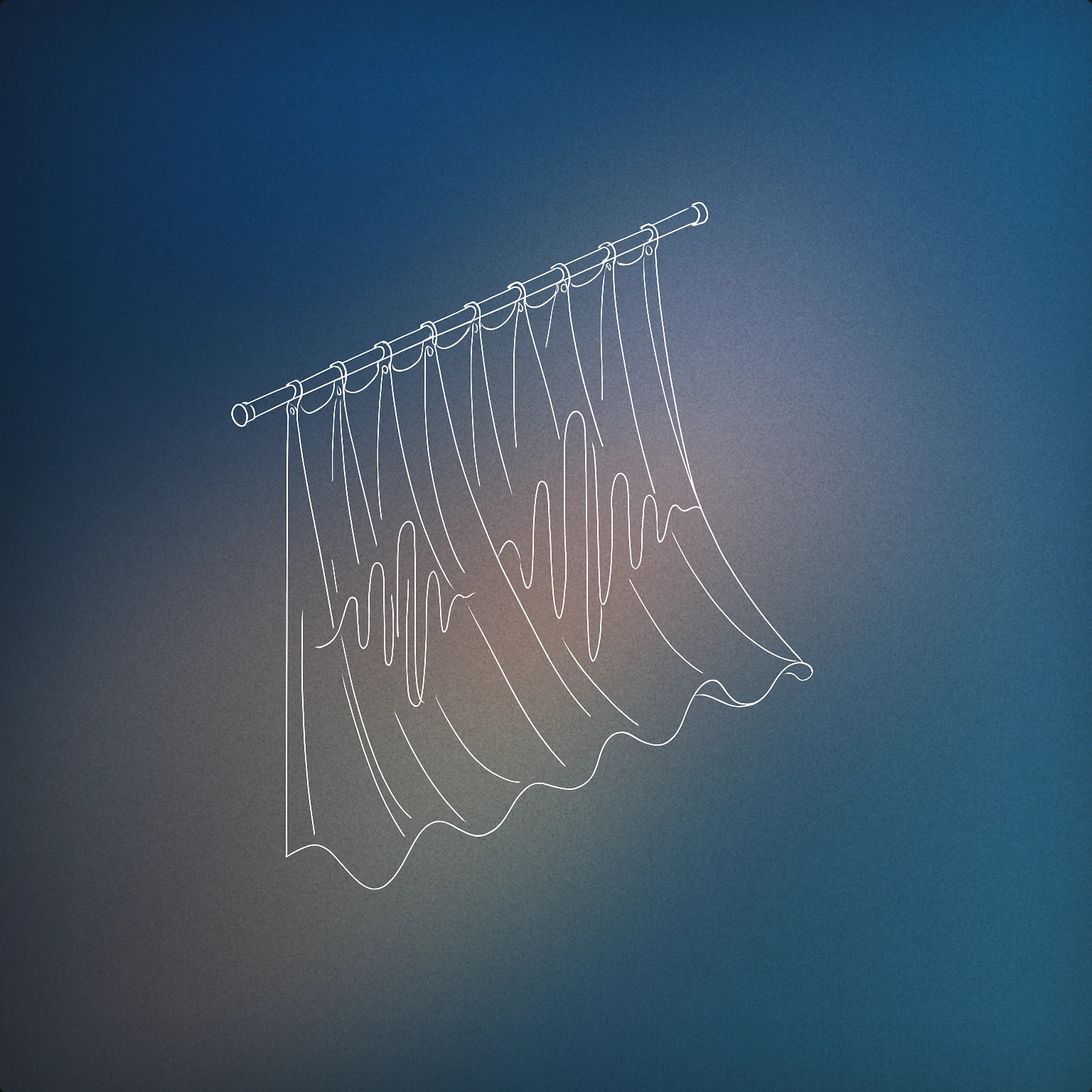 Cover of A billowing curtain with stylized sound waves subtly integrated into its folds for Cloth sound effects
