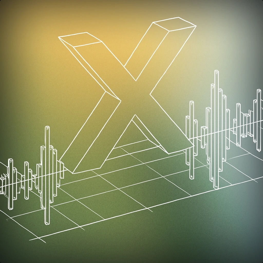 Cover of a large, bold 'X' symbol over a stylized audio waveform for Wrong Answer sound effects