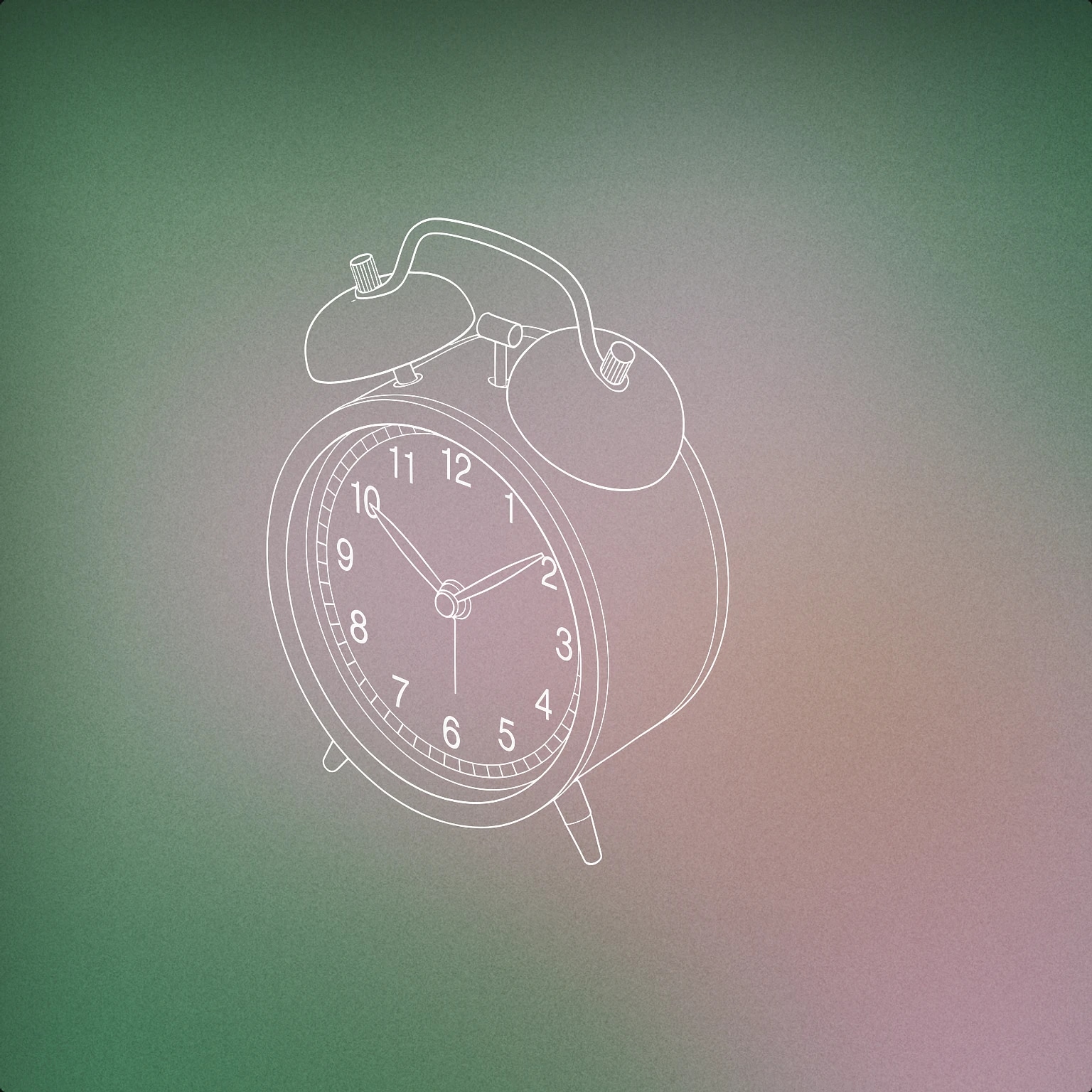 Cover of classic twin-bell alarm clock with a single button on top for Alarm Clock sound effects