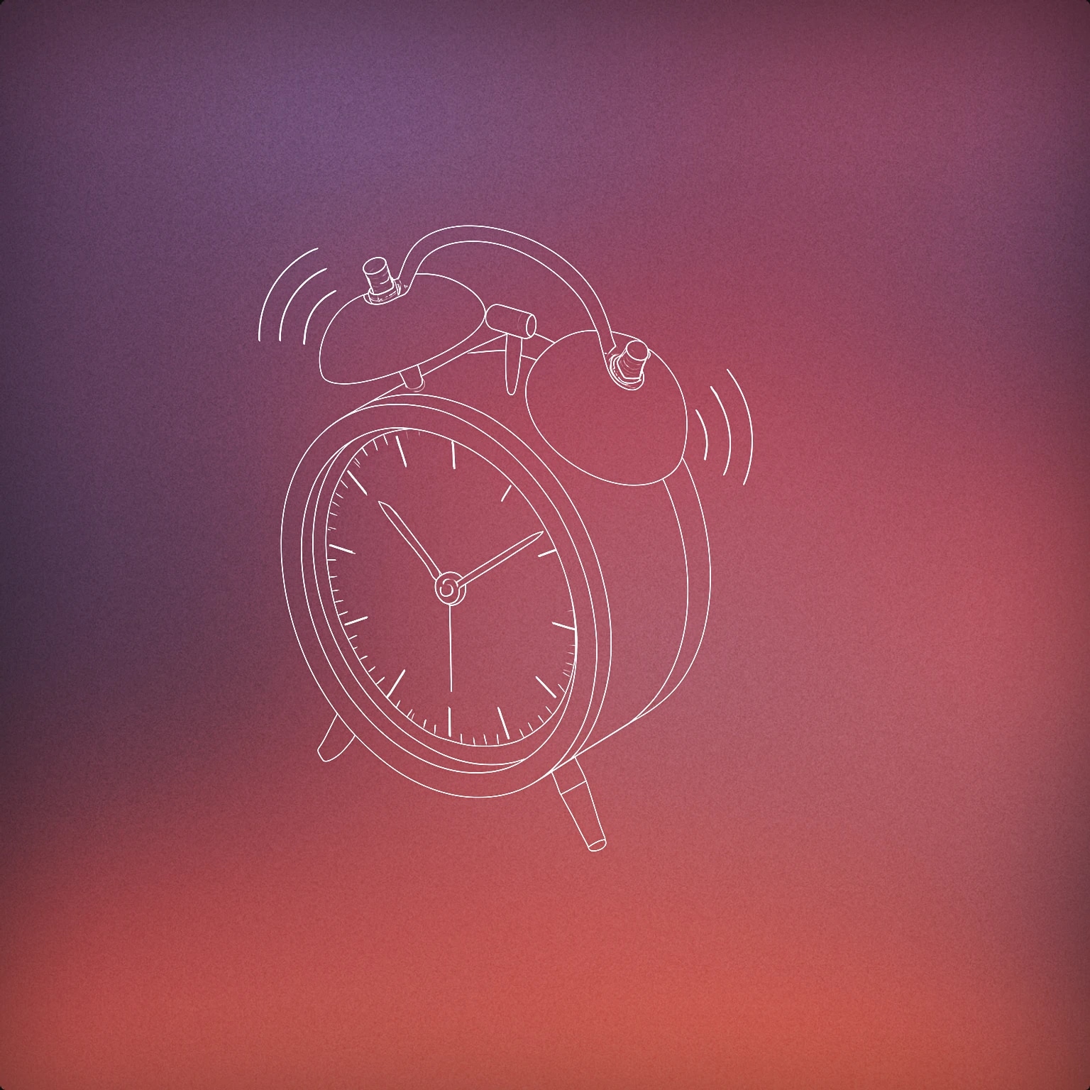 Cover of alarm clock with ringing bells for Annoying sound effects