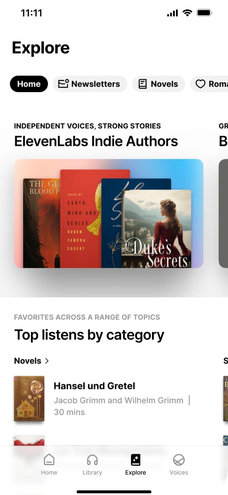 Explore audiobooks like never before