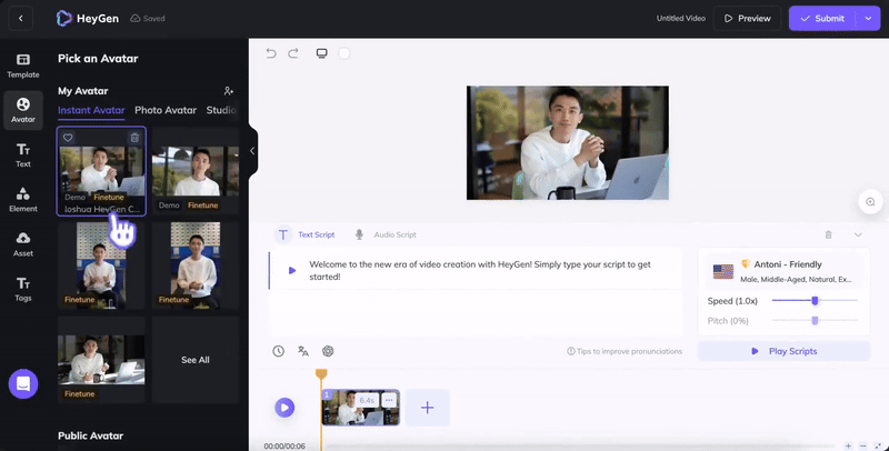 A person sitting at a desk with a laptop, looking at the camera.